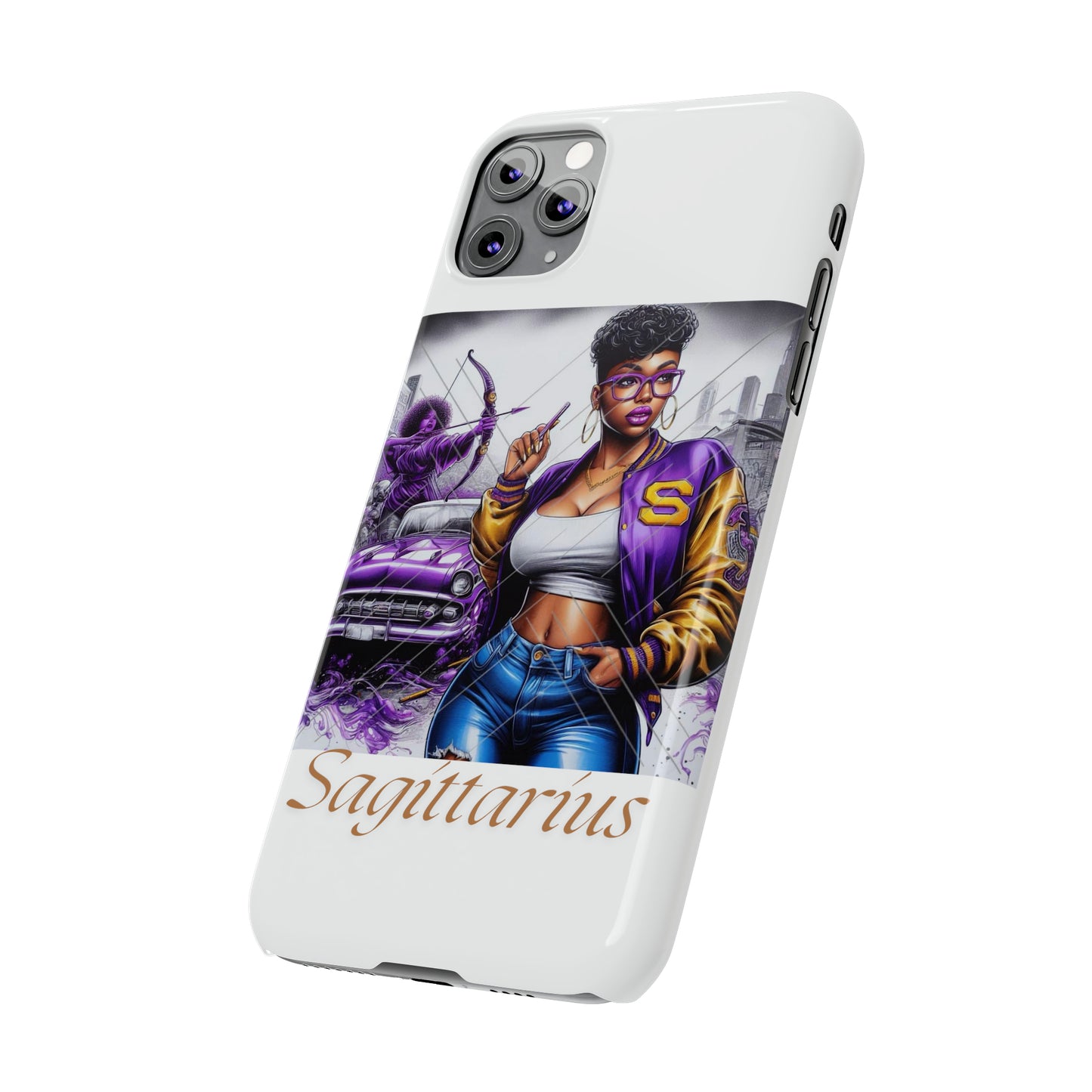 Sagittarius Slim Phone Cases - Phone Case