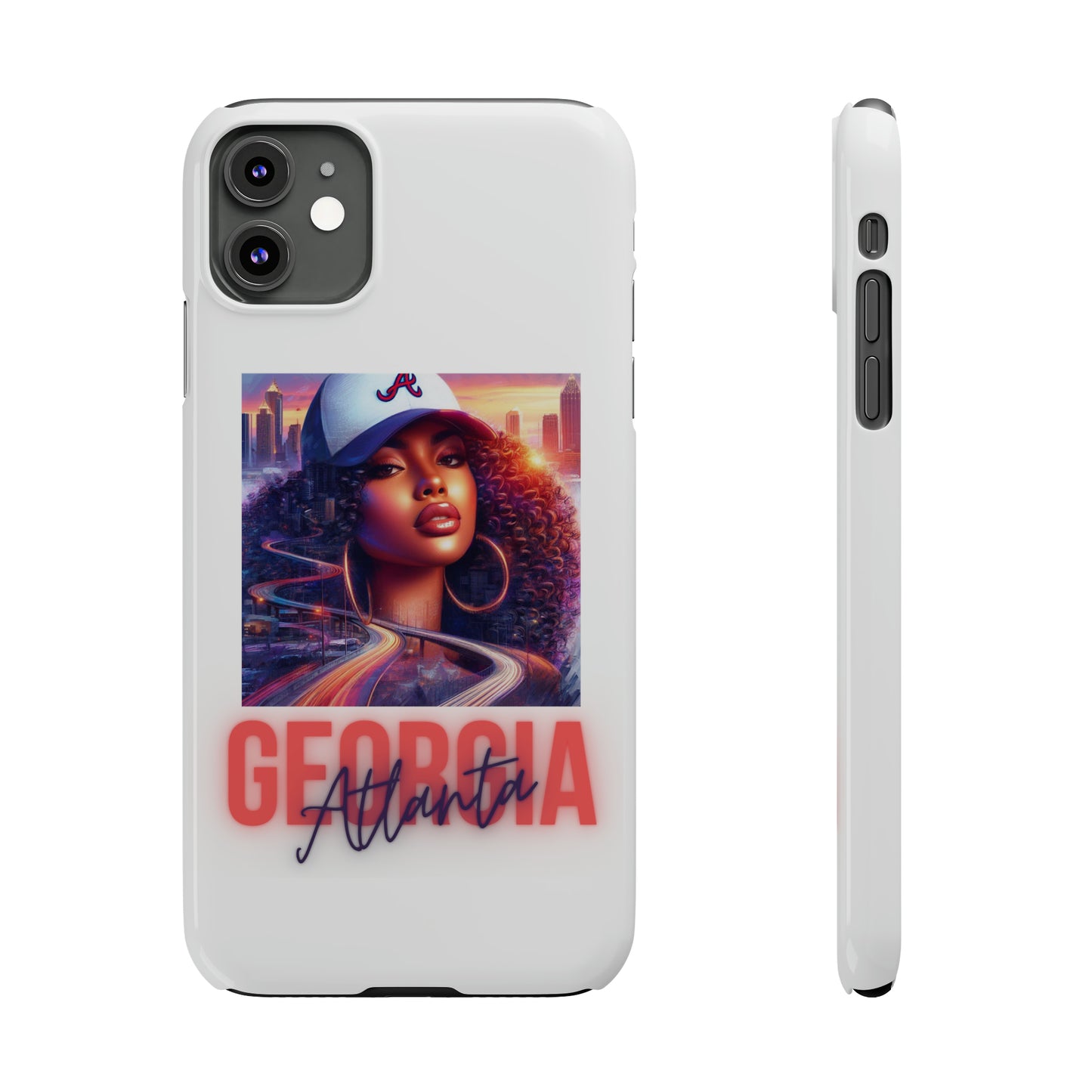 Atlanta GA Slim Phone Cases - iPhone 11 - Phone Case