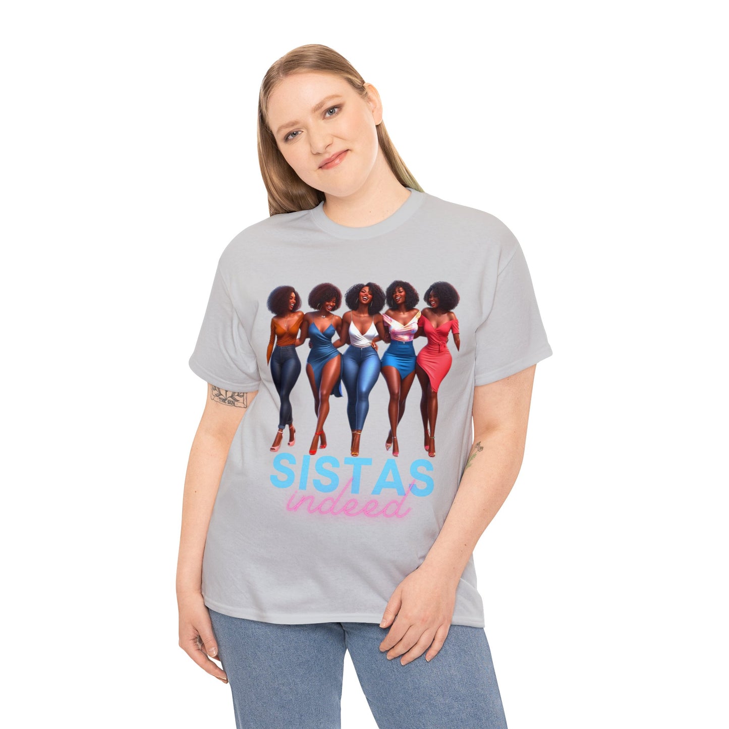 Sistas Indeed Unisex Heavy Cotton Tee - T-Shirt