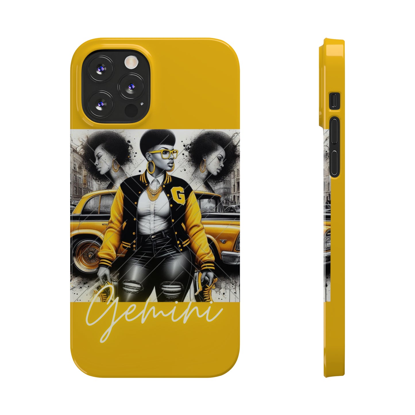 Gemini Gold Phone Cases - iPhone 12/12 Pro - Phone Case