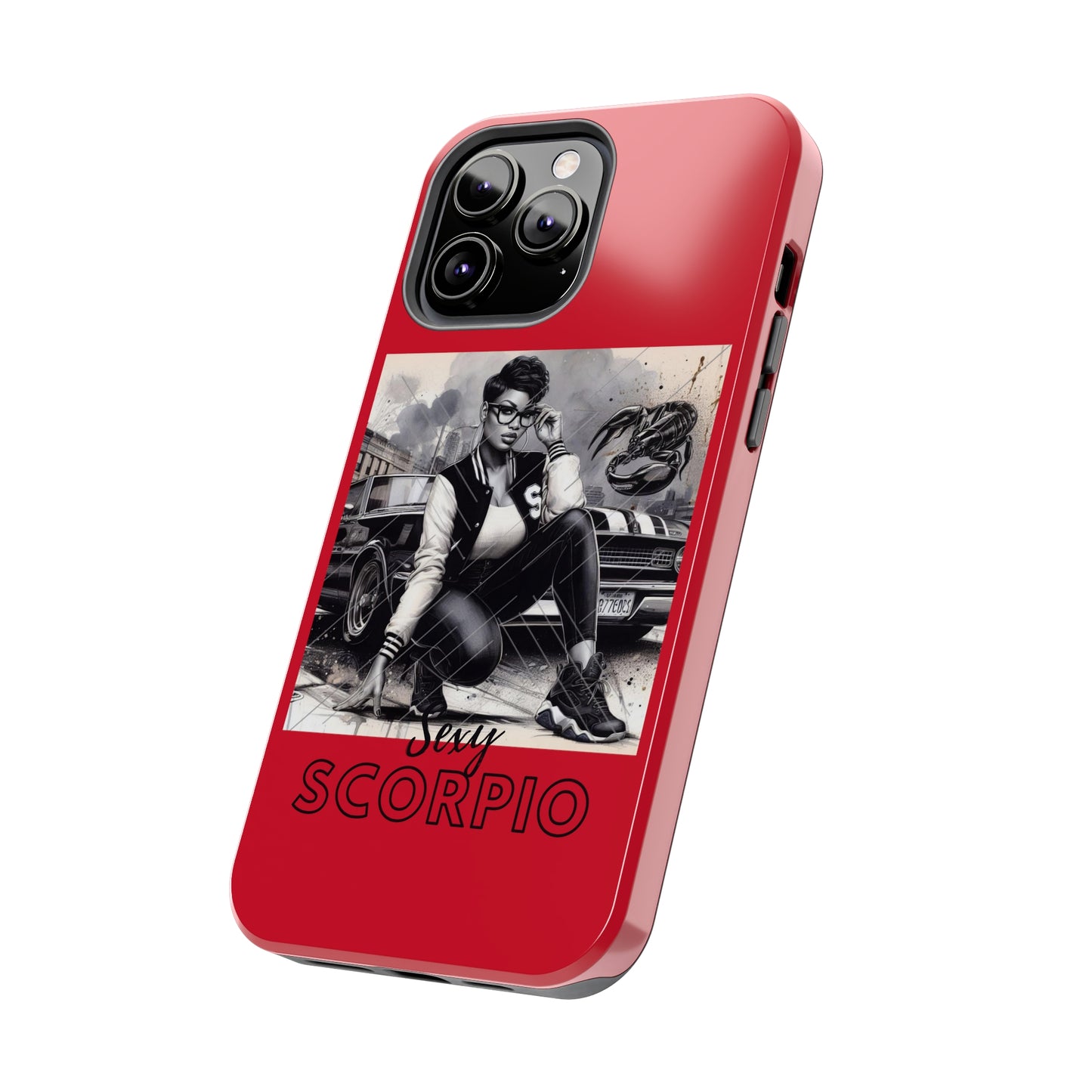 Scorpio Red Tough Phone Cases - Phone Case