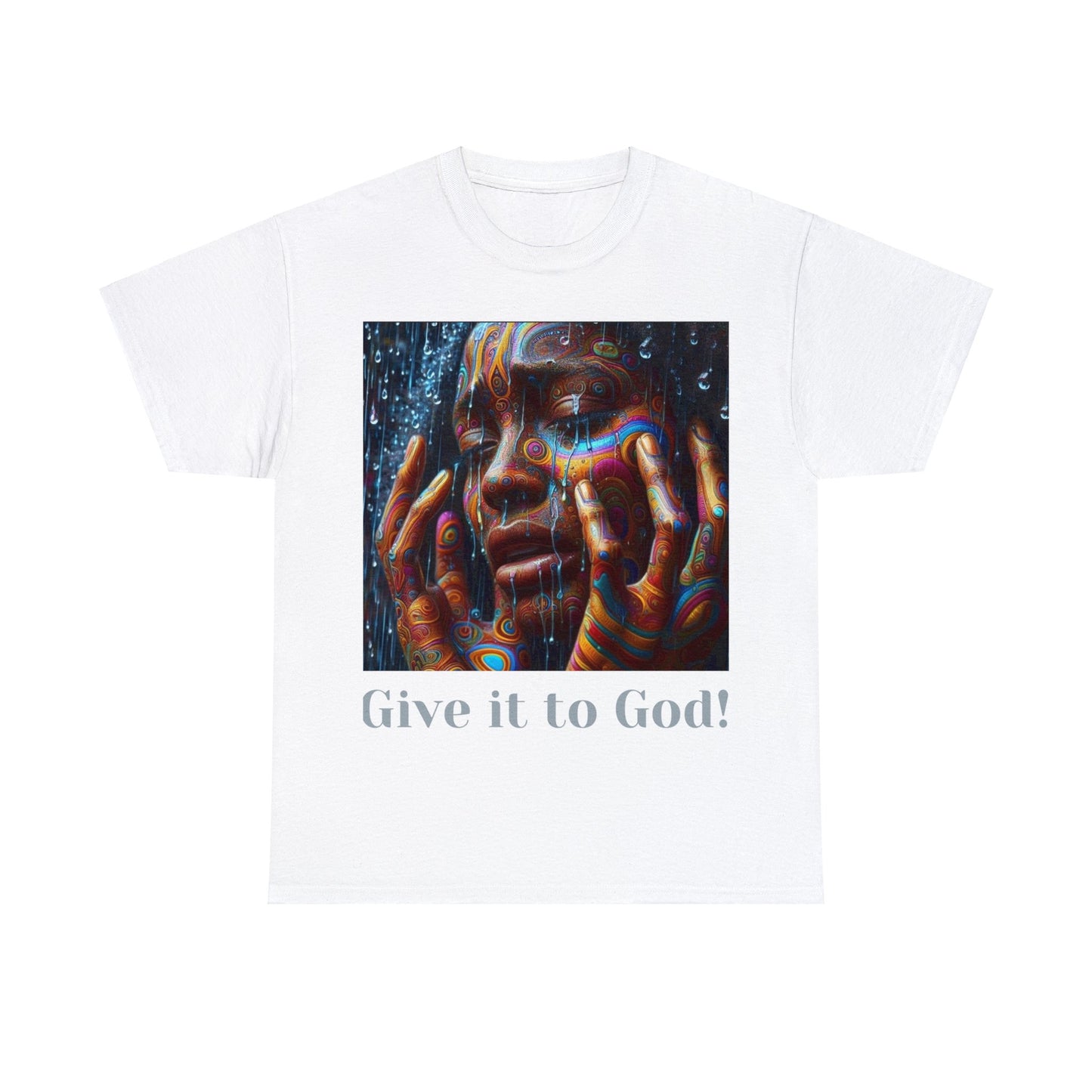 Give it God Unisex Heavy Cotton Tee - White / S - T-Shirt