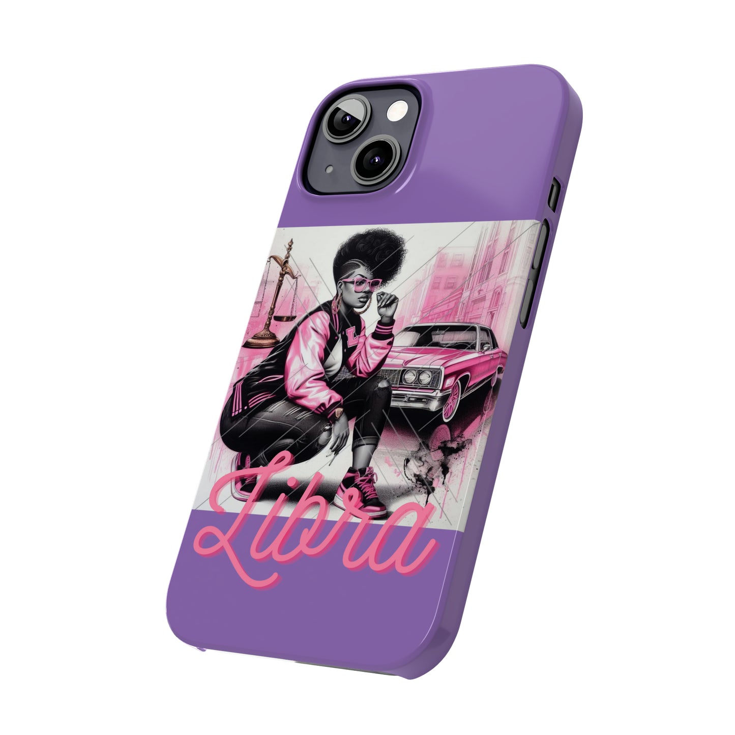 Libria Purple Phone Cases - Phone Case