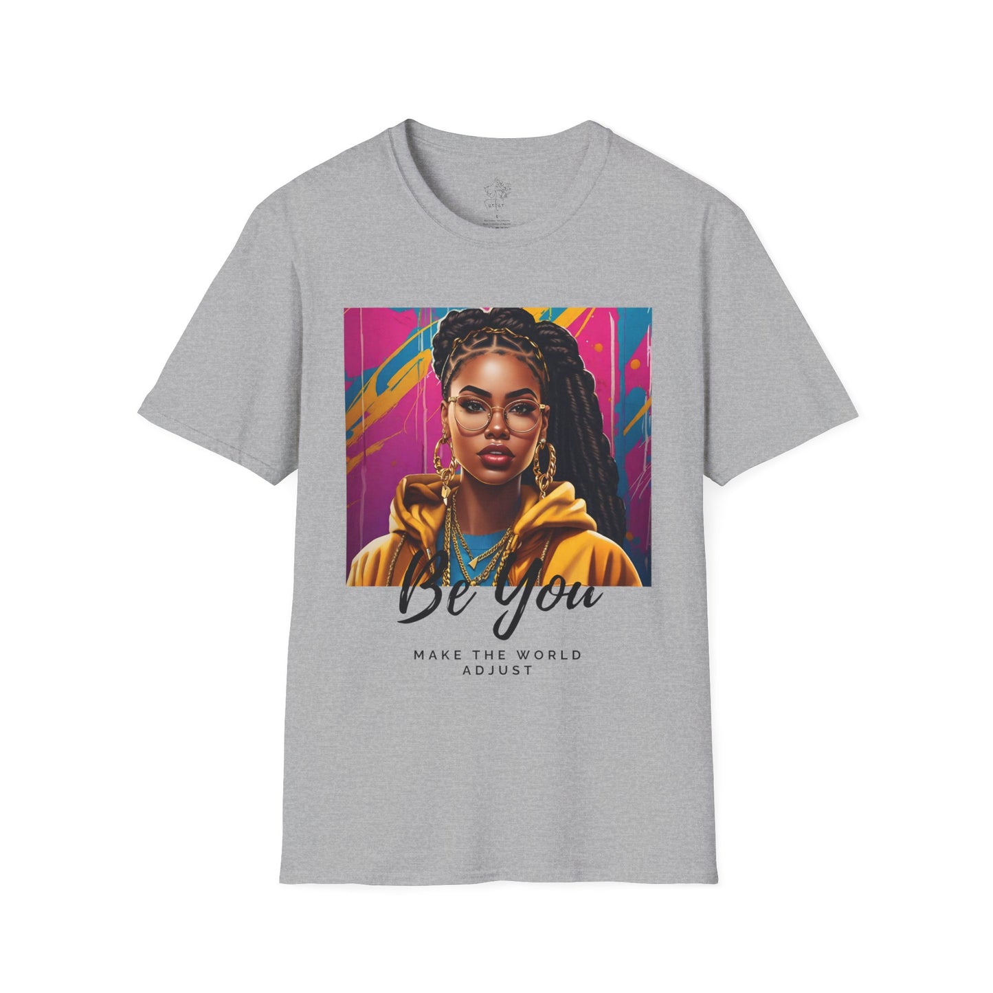 Be You Locs Unisex Softstyle T-Shirt - Sport Grey / S - T-Shirt