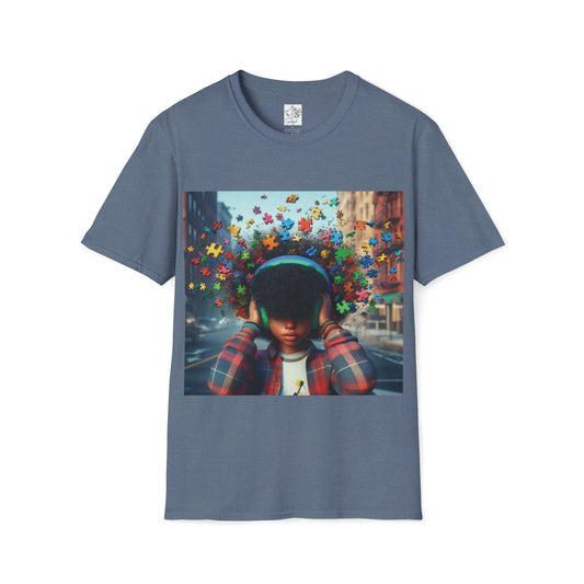 Autism Tee - Heather Indigo / S - T-Shirt