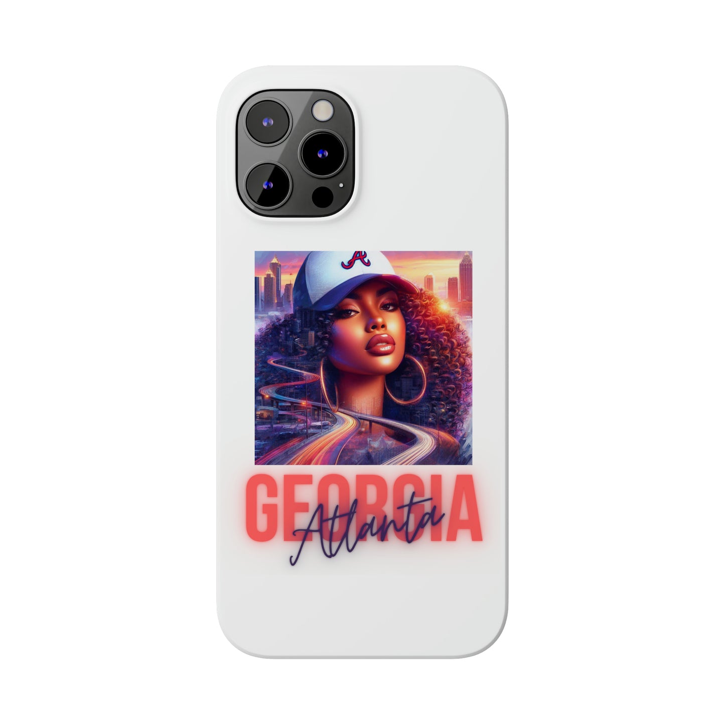 Atlanta GA Slim Phone Cases - Phone Case