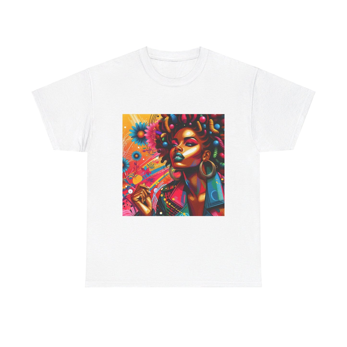 Vibrant Girl Unisex Heavy Cotton Tee