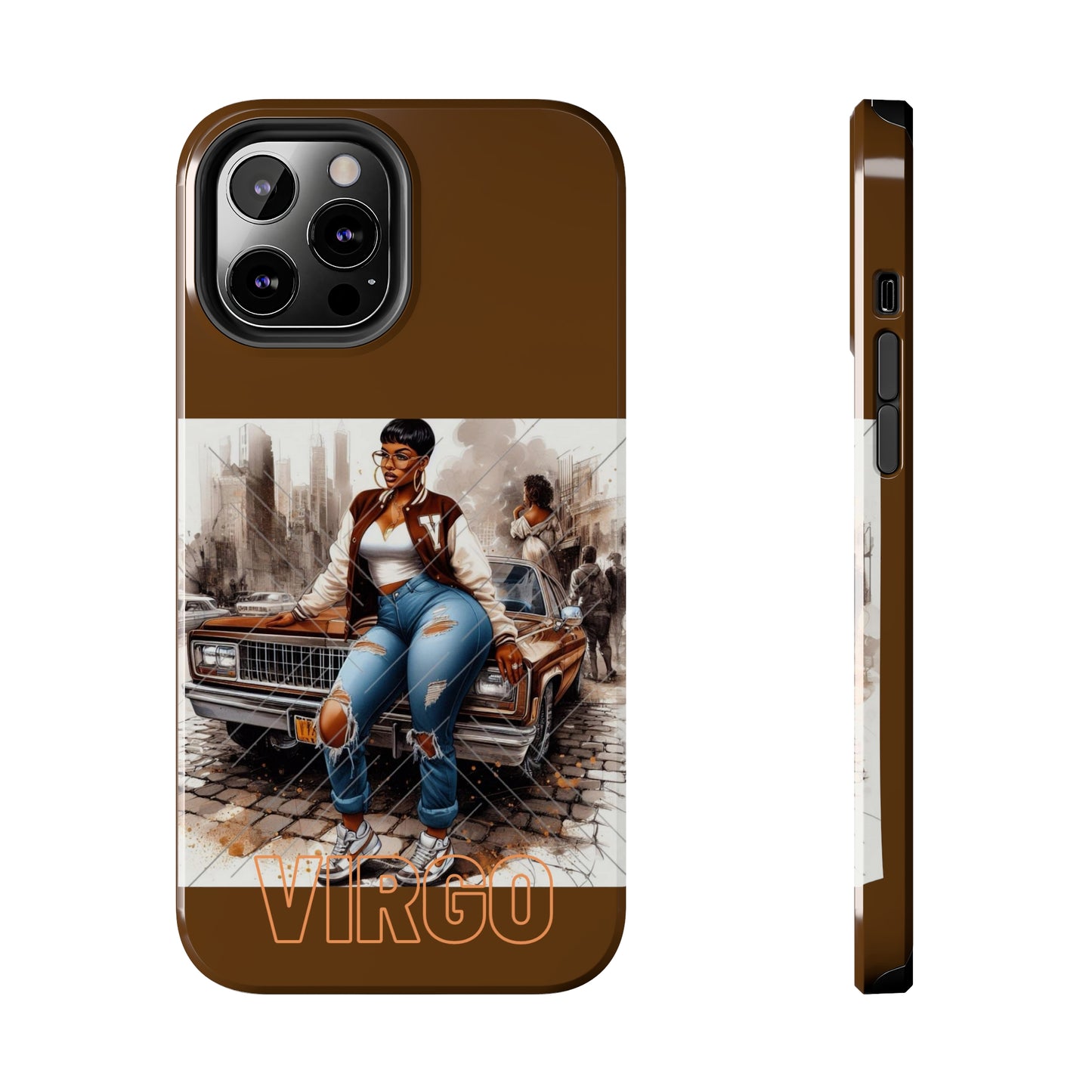 Virgo Brown Tough Phone Cases - iPhone 12 Pro Max - Phone Case