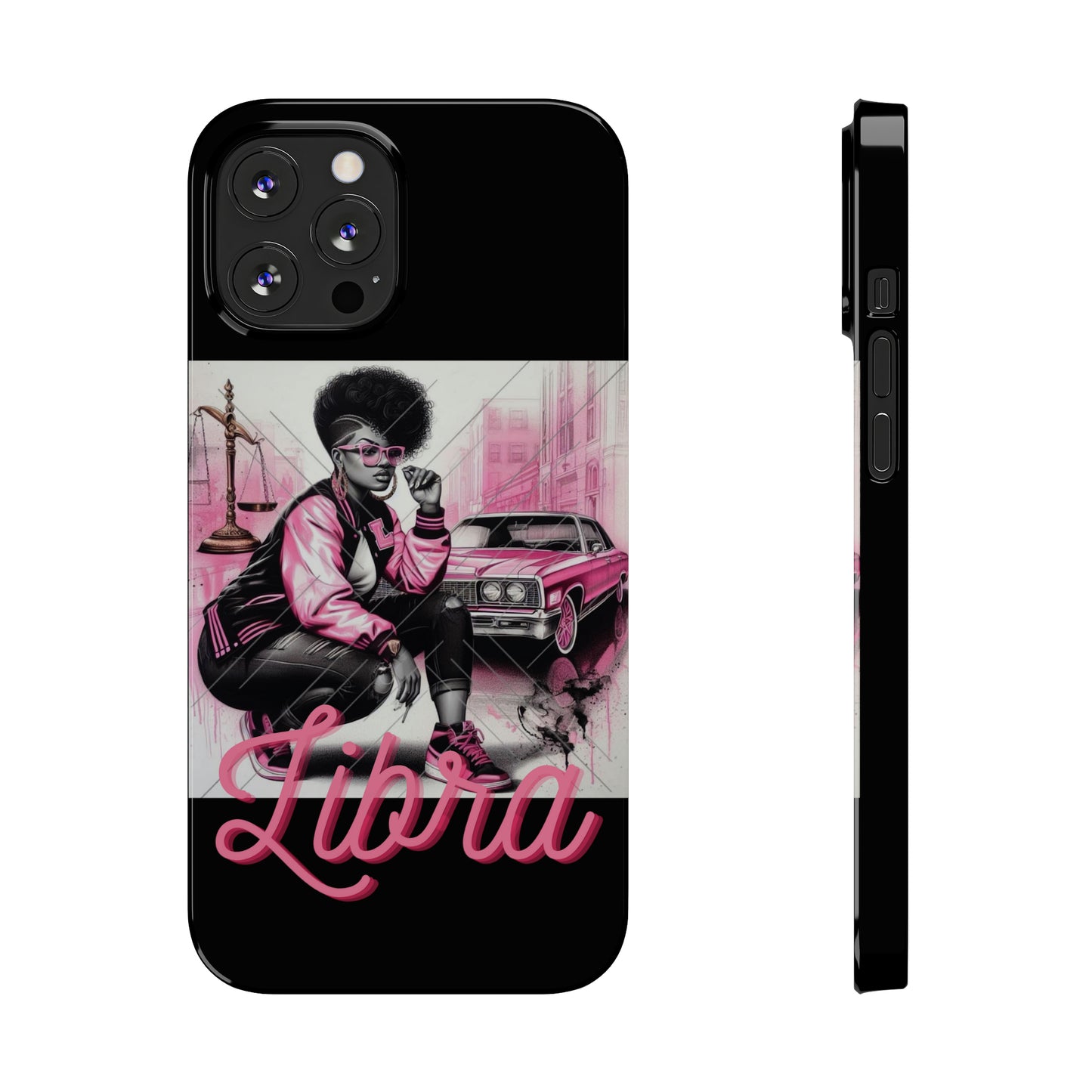 Libria Blk Phone Cases - iPhone 12 Pro Max - Phone Case