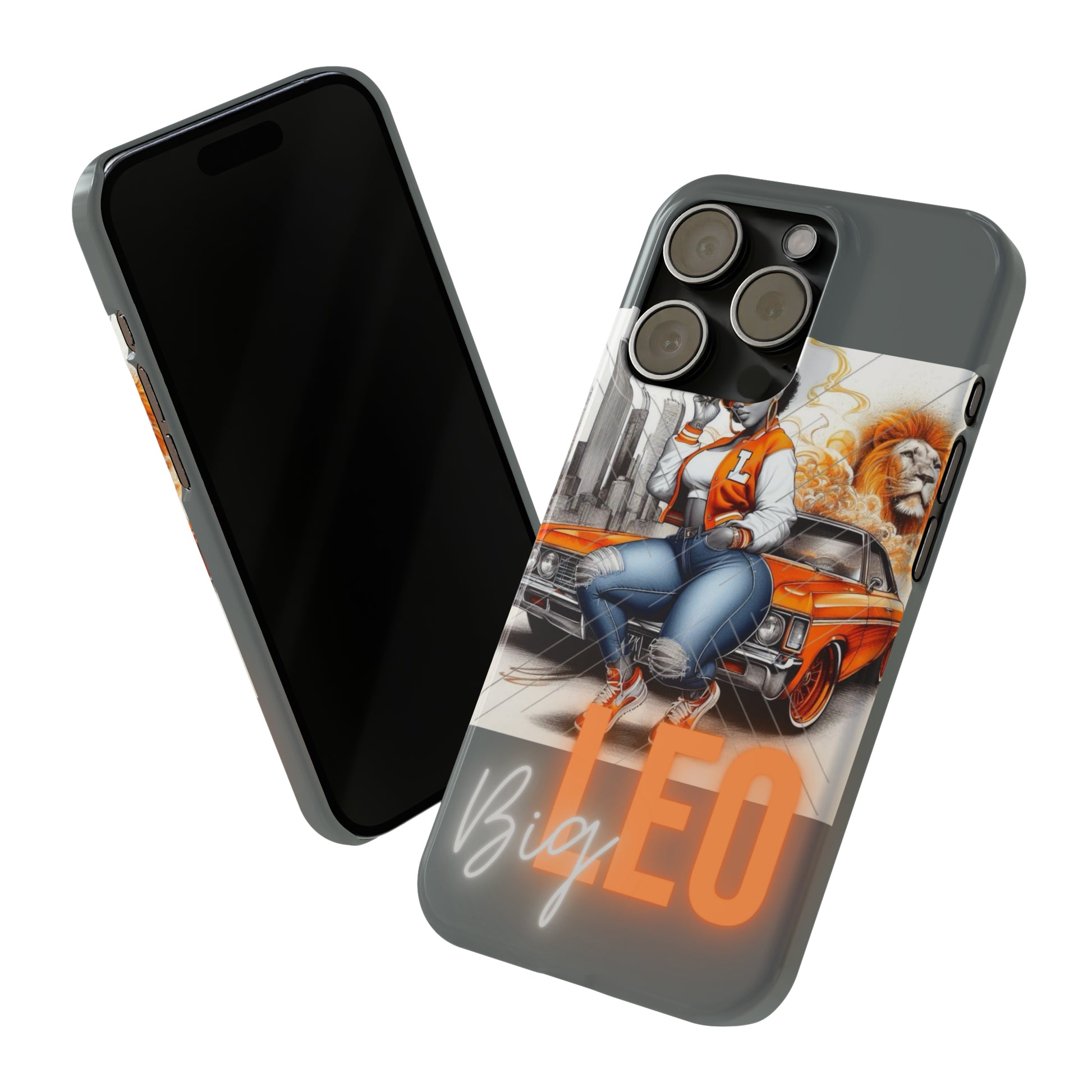 Leo Grey Phone Cases - Phone Case