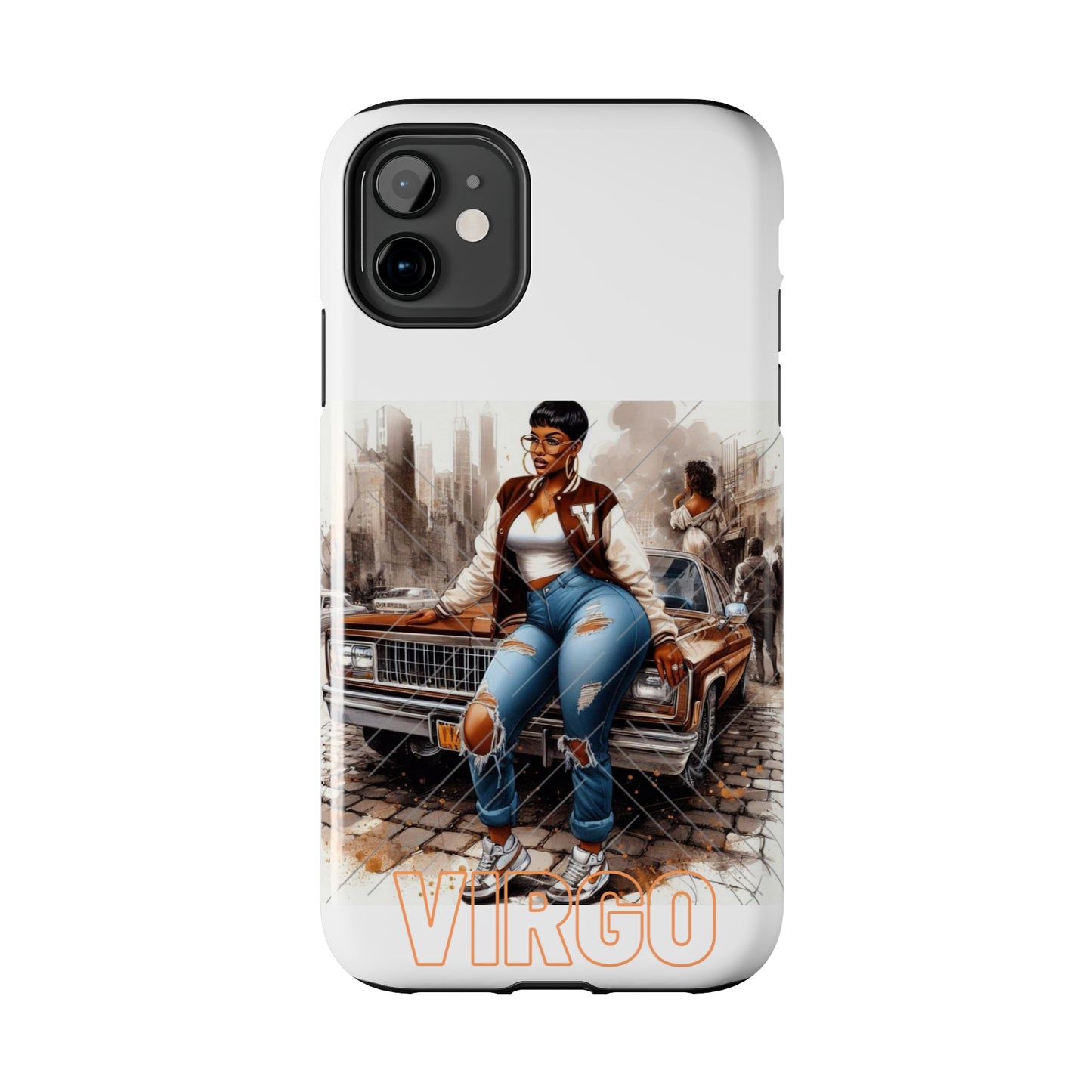 Virgo White Tough Phone Cases - Phone Case