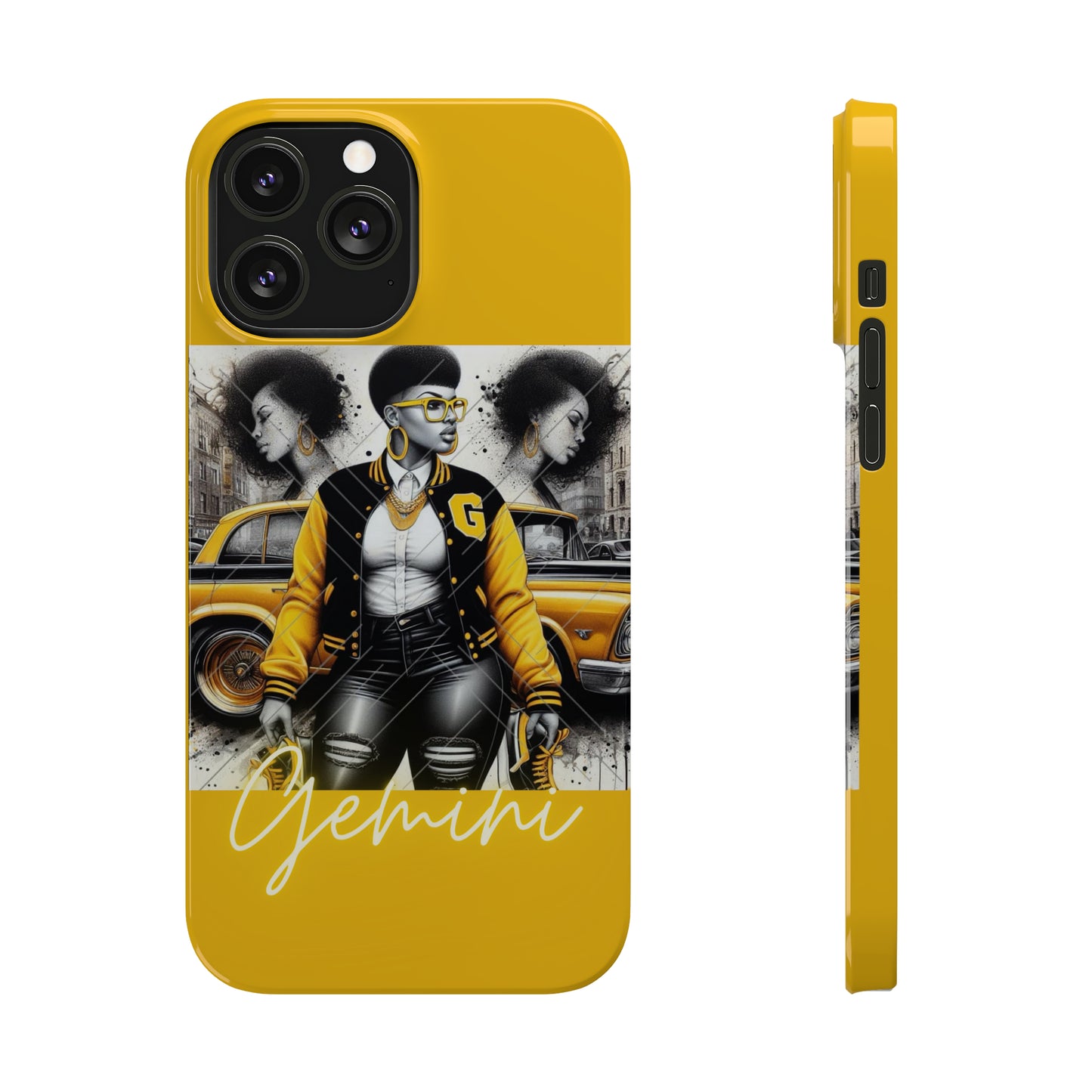 Gemini Gold Phone Cases - iPhone 13 Pro Max - Phone Case