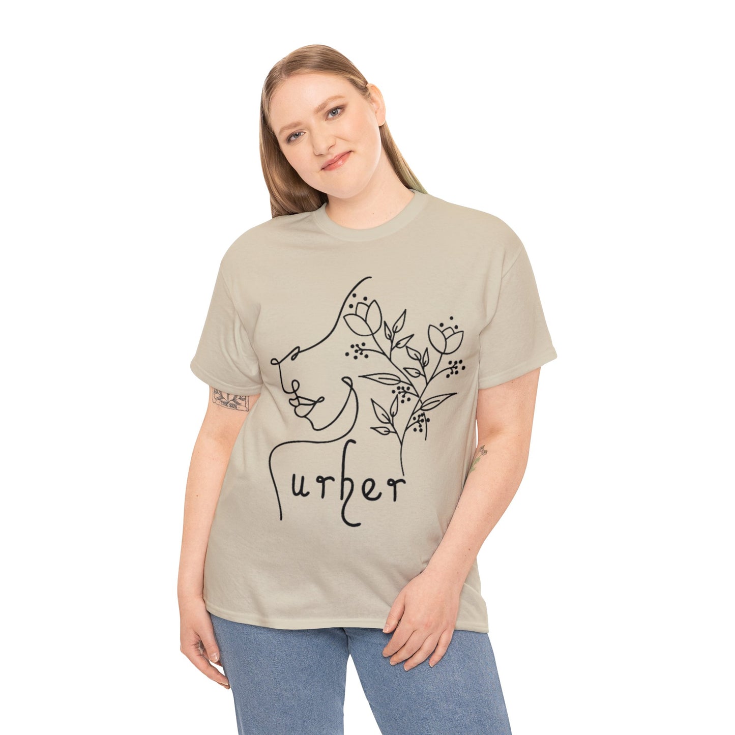 URHER Unisex Heavy Cotton Tee - T-Shirt