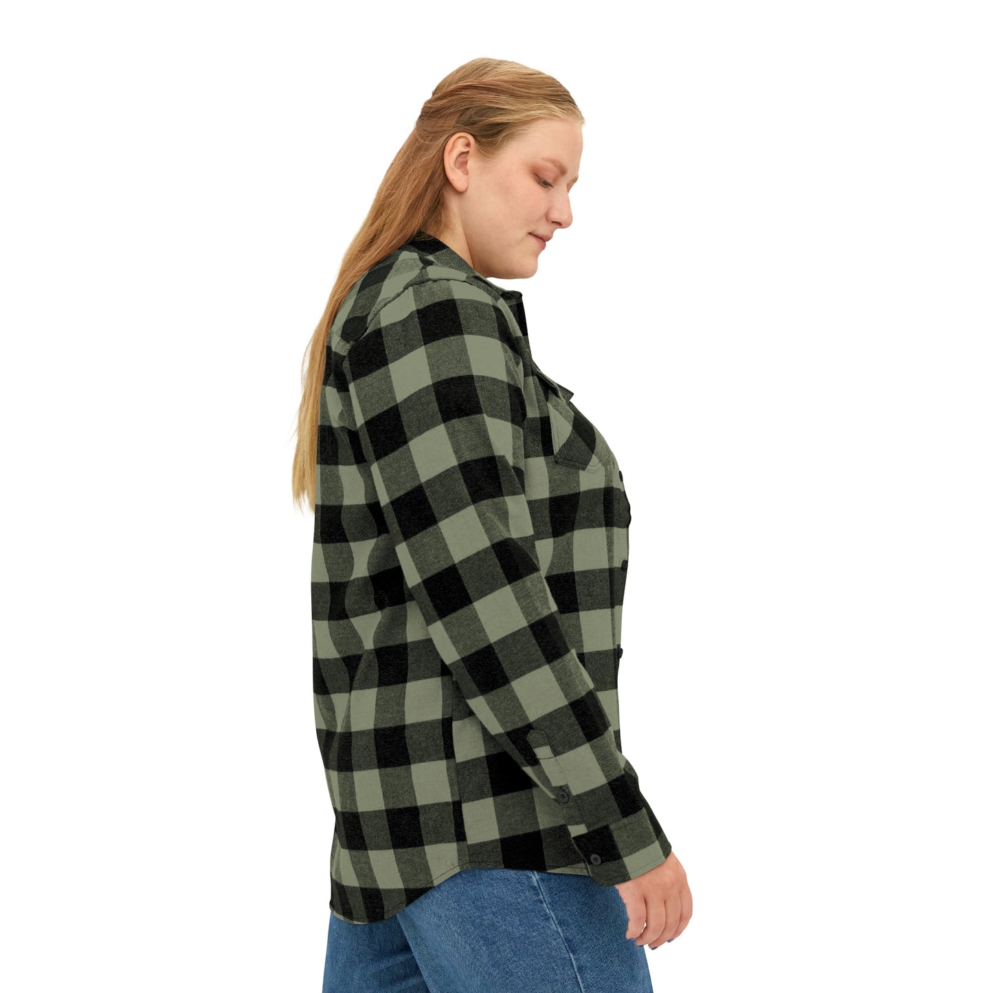 URHER Unisex Flannel Shirt - Long-sleeve