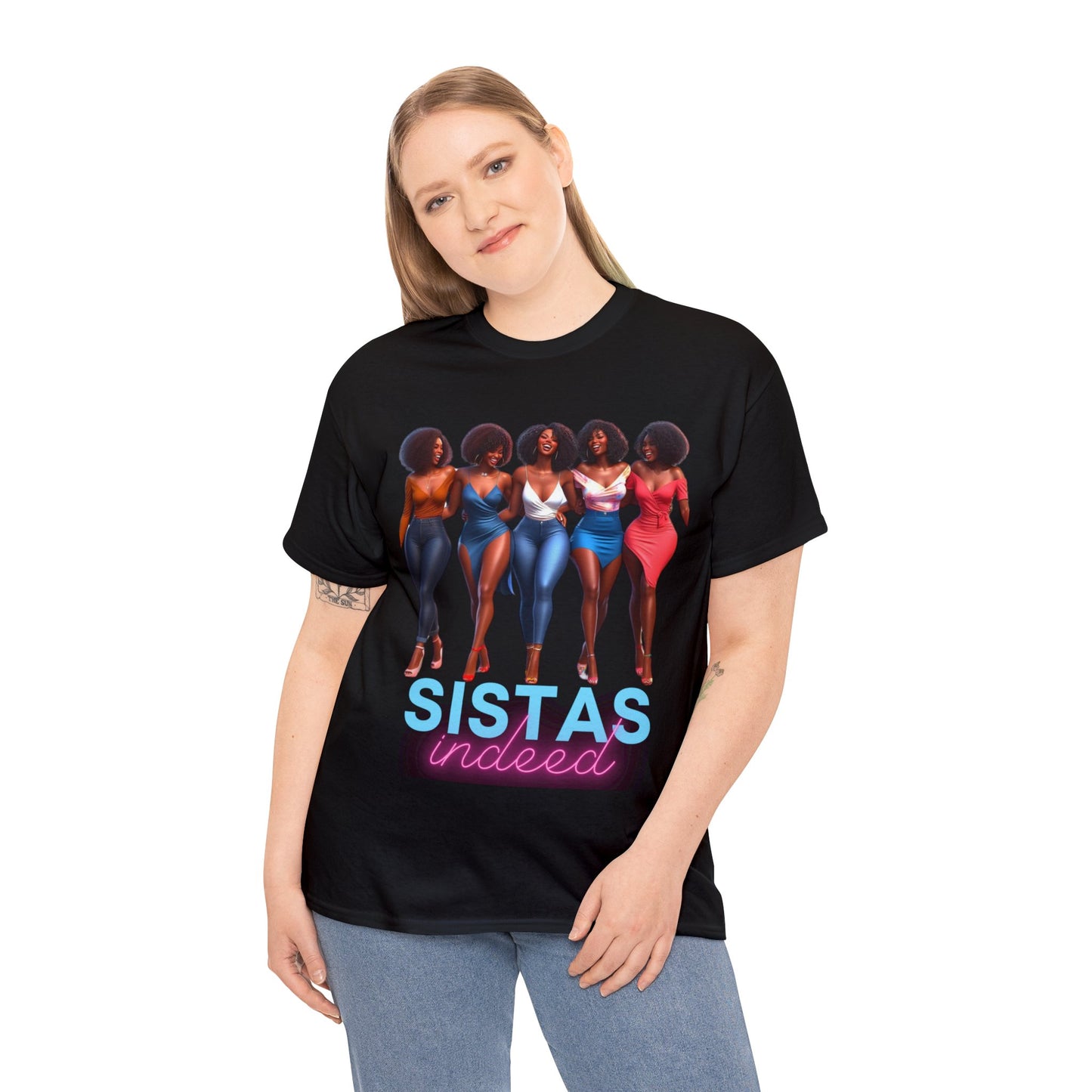 Sistas Indeed Unisex Heavy Cotton Tee - T-Shirt