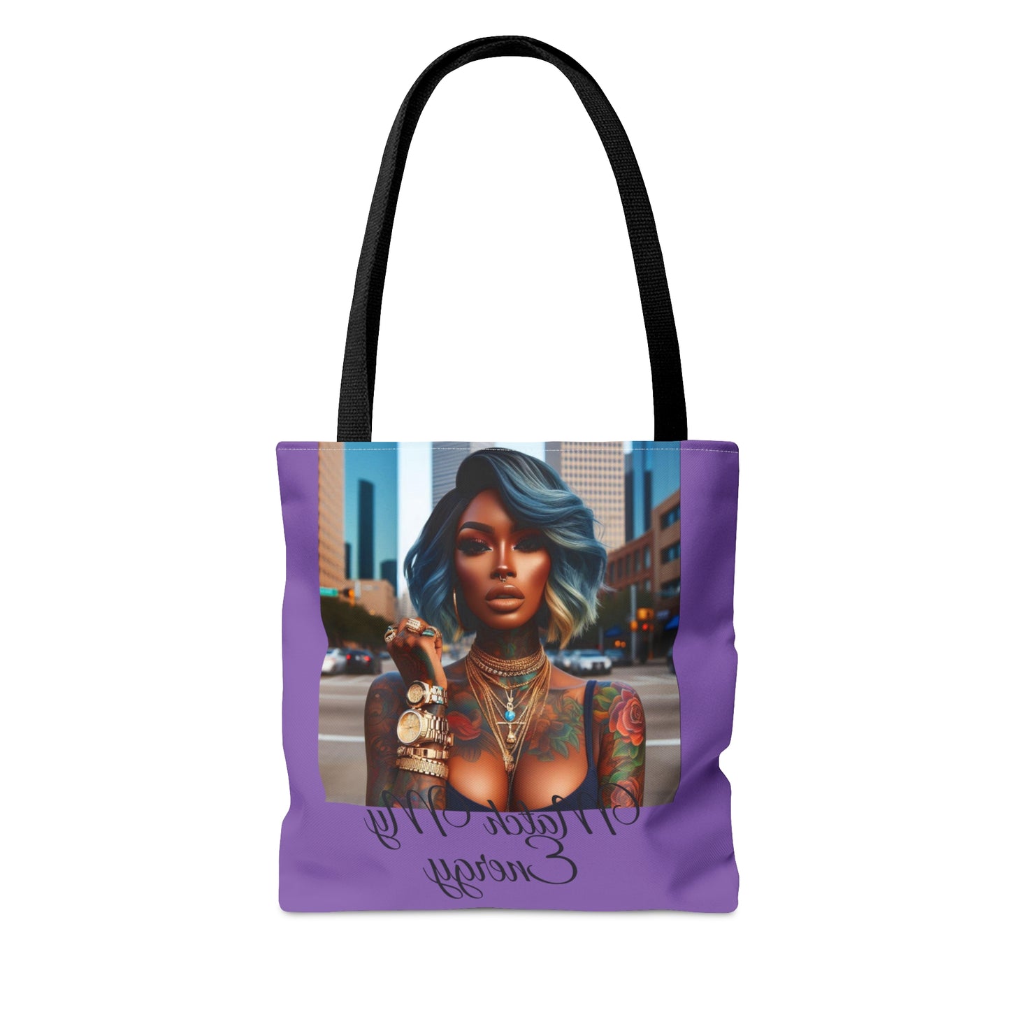 Match my energy bob Tote Bag Purple - Bags