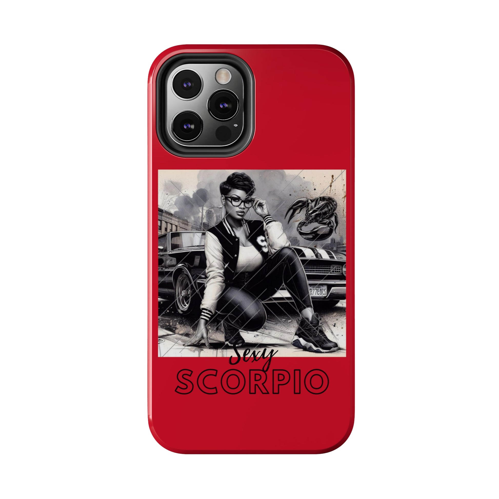 Scorpio Red Tough Phone Cases - Phone Case