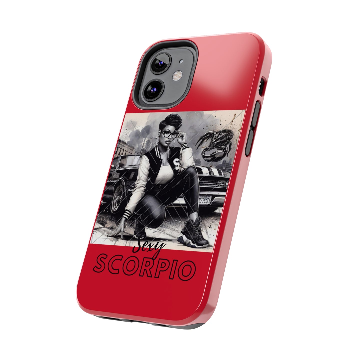 Scorpio Red Tough Phone Cases - Phone Case