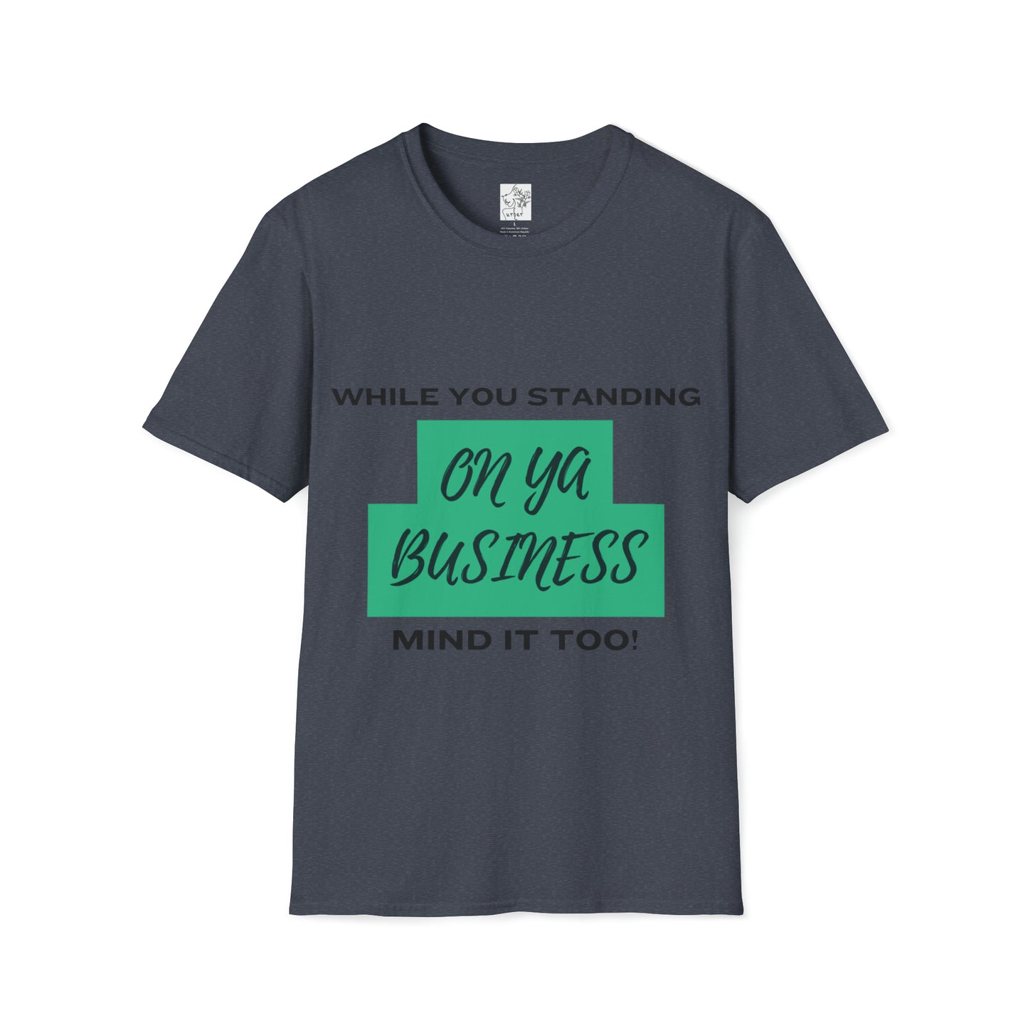 Mind a business Tee green - Heather Navy / S - T-Shirt