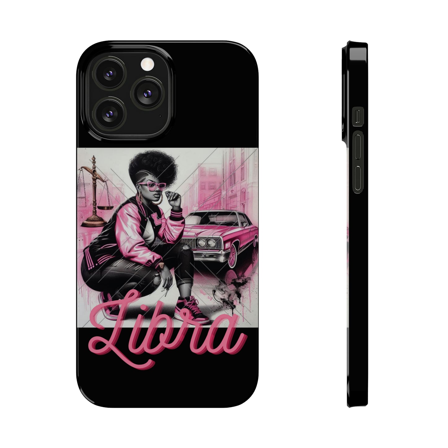 Libria Blk Phone Cases - iPhone 13 Pro Max - Phone Case