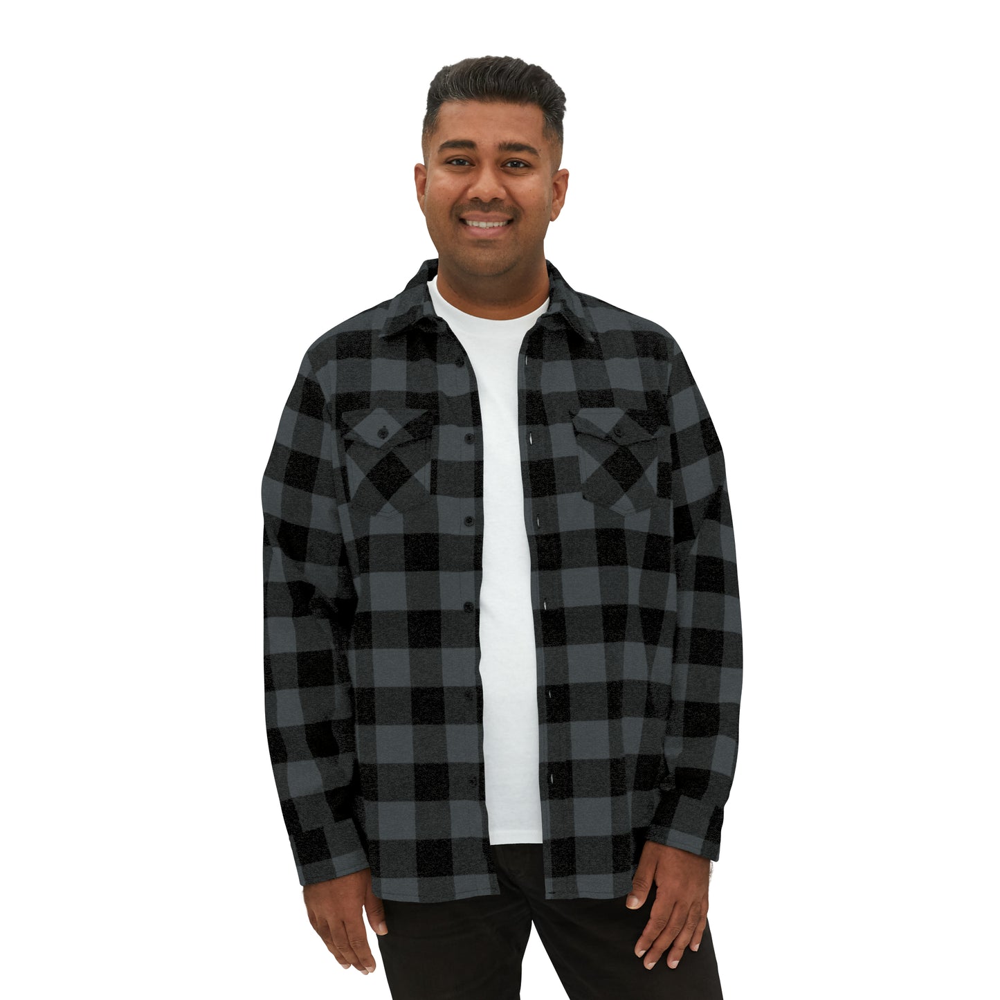 URHER Unisex Flannel Shirt - Long-sleeve