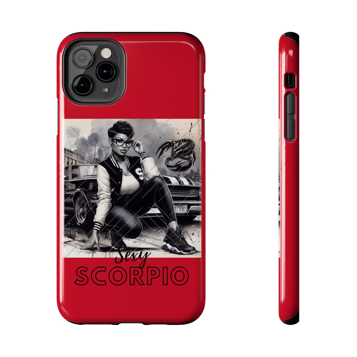 Scorpio Red Tough Phone Cases - Phone Case