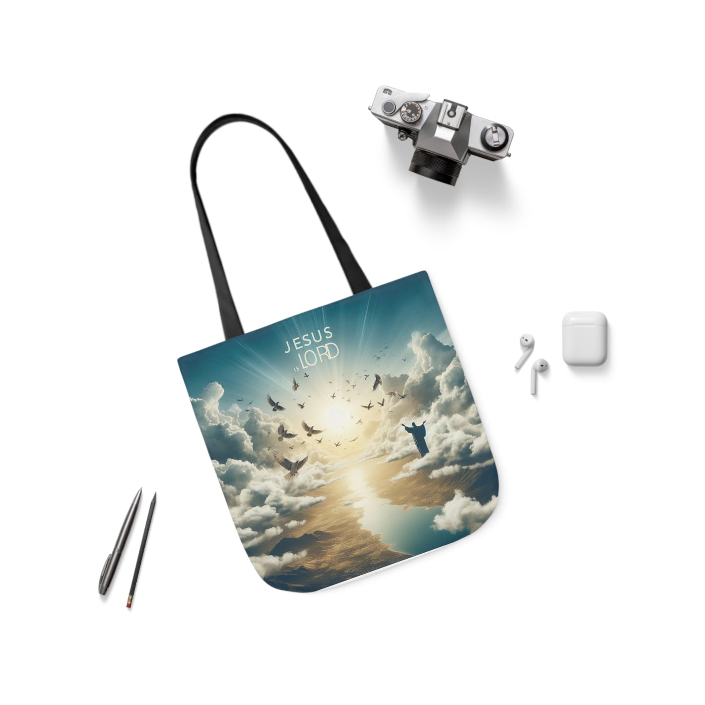 Jesus is Lord Canvas Tote Bag - Accessories