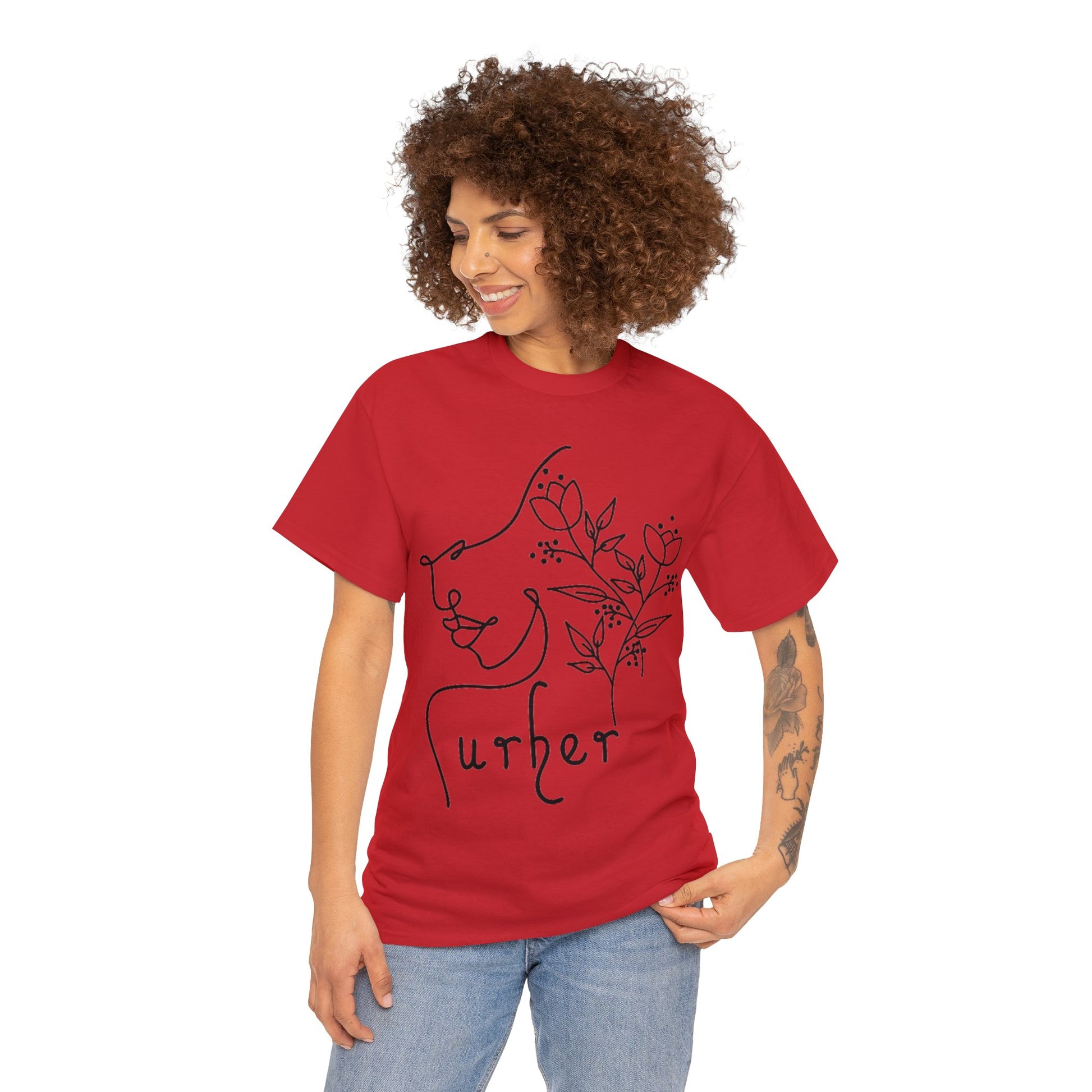 URHER Unisex Heavy Cotton Tee - T-Shirt