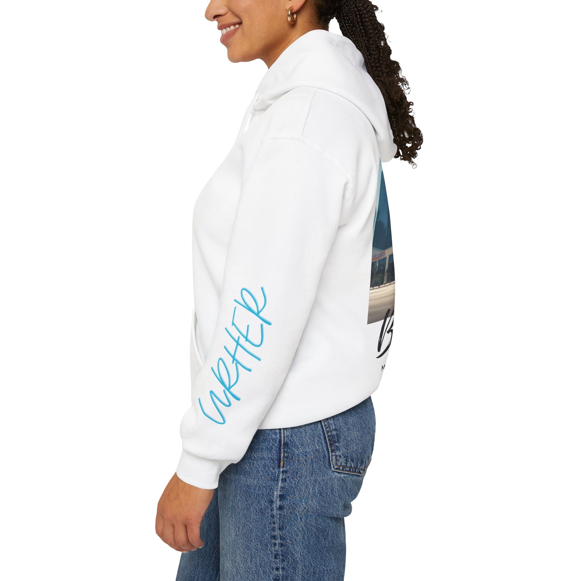 Be You Curly Unisex Heavy Blend Hoodie - Hoodie