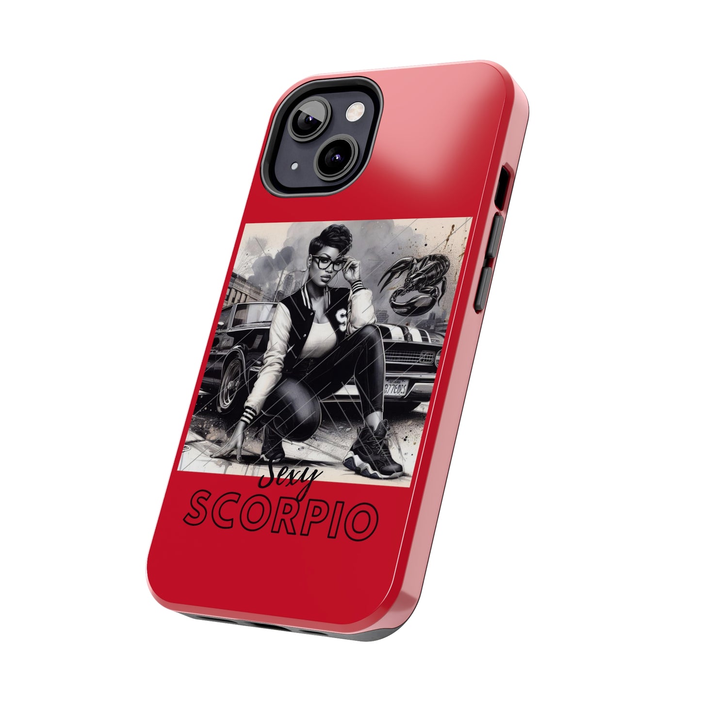 Scorpio Red Tough Phone Cases - Phone Case