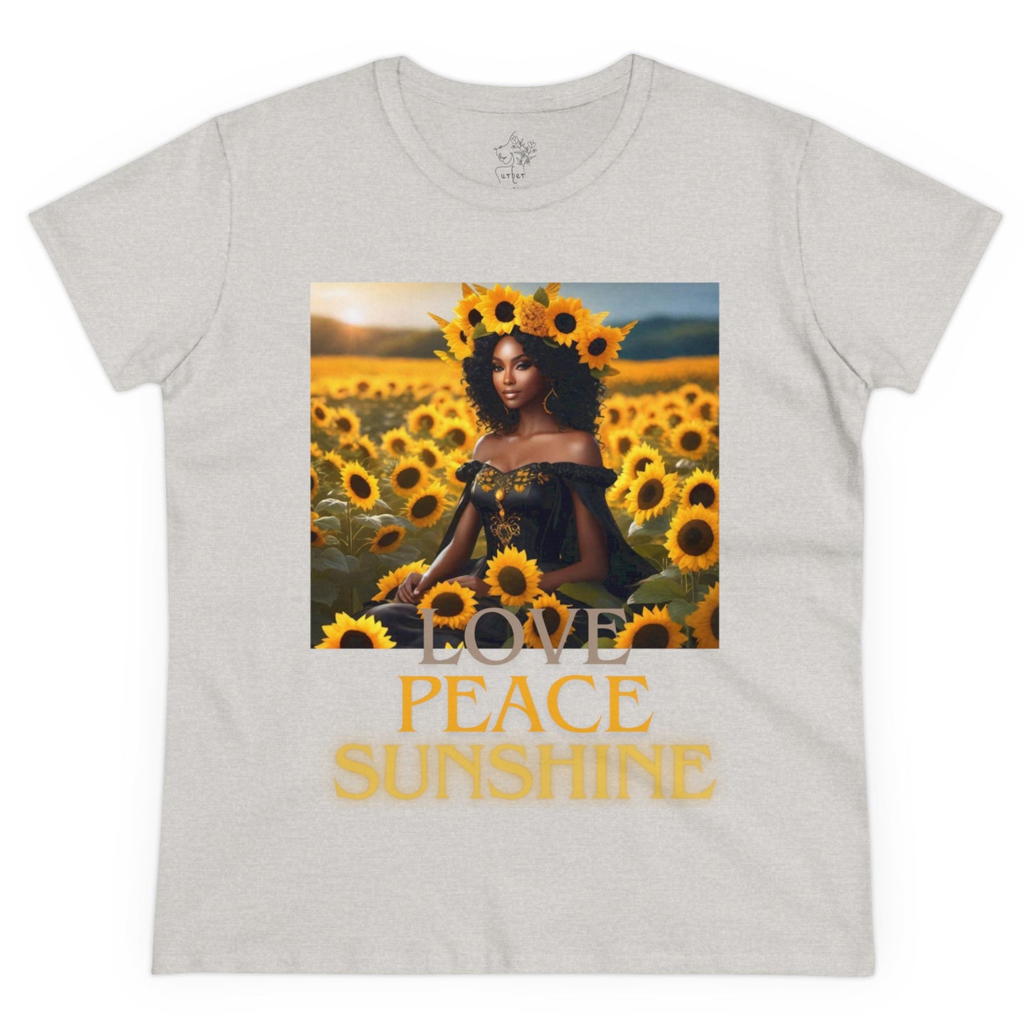 Sunshine Midweight Cotton Tee - Ash / S - T-Shirt