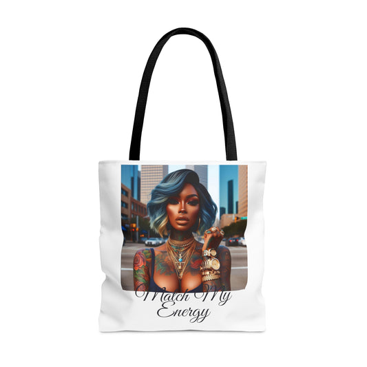 Match my energy bob Tote Bag - Large - Bags