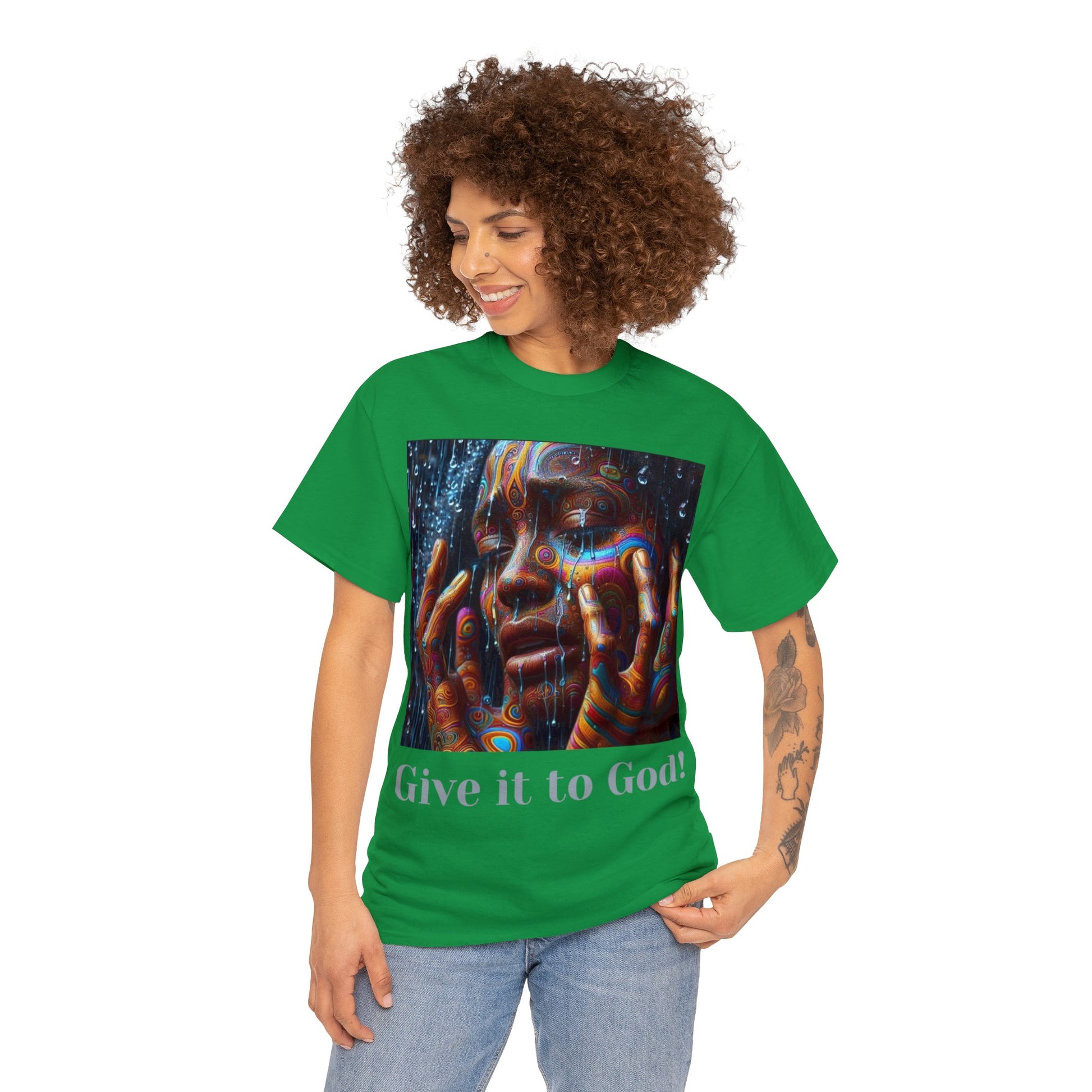 Give it God Unisex Heavy Cotton Tee - T-Shirt