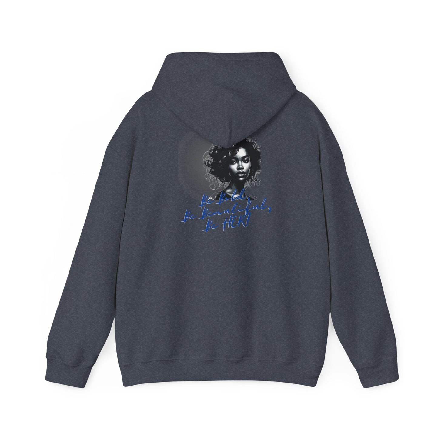 Bold Beautiful Her Hoodie blue - Hoodie