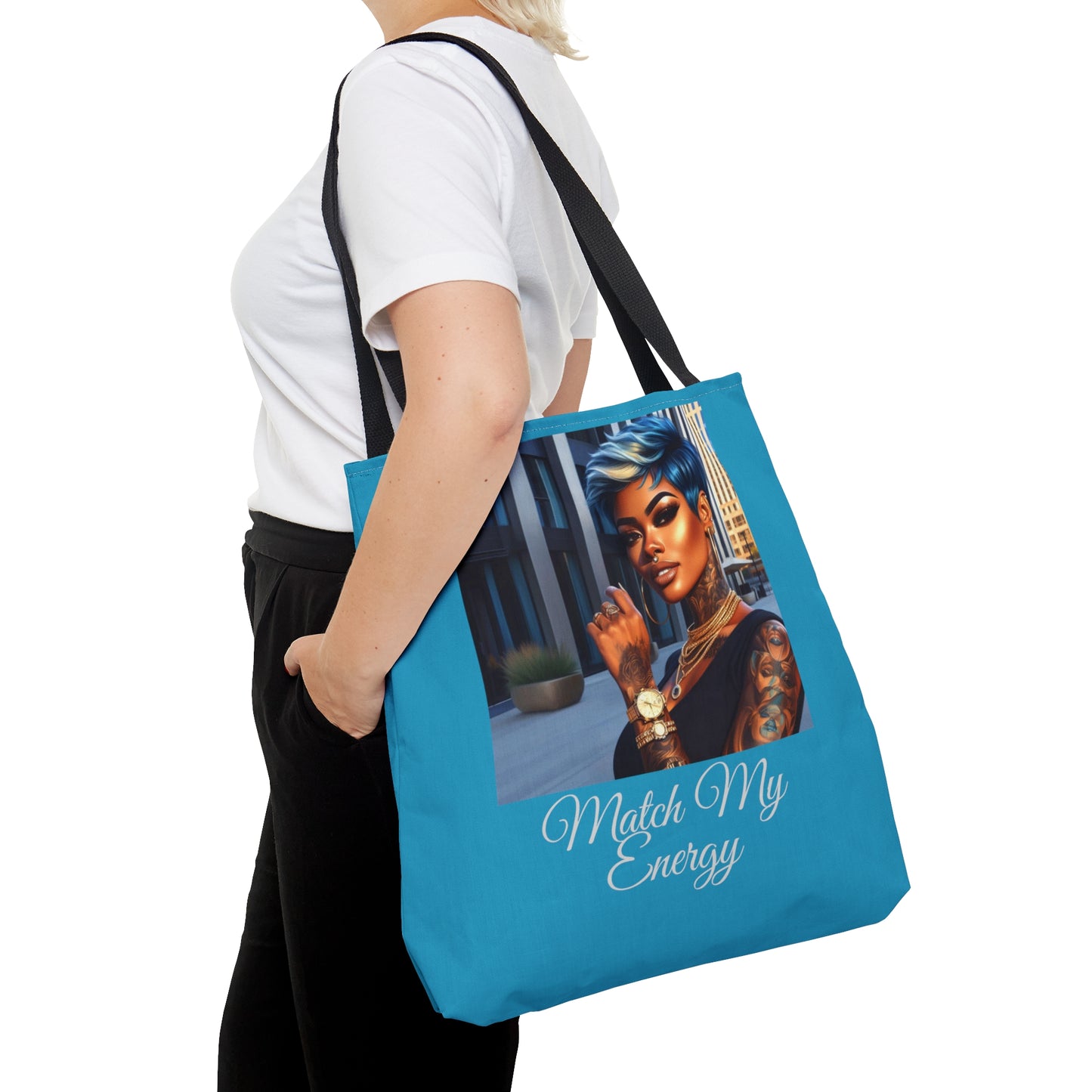 Match my energy Pixi Tote Bag - Bags