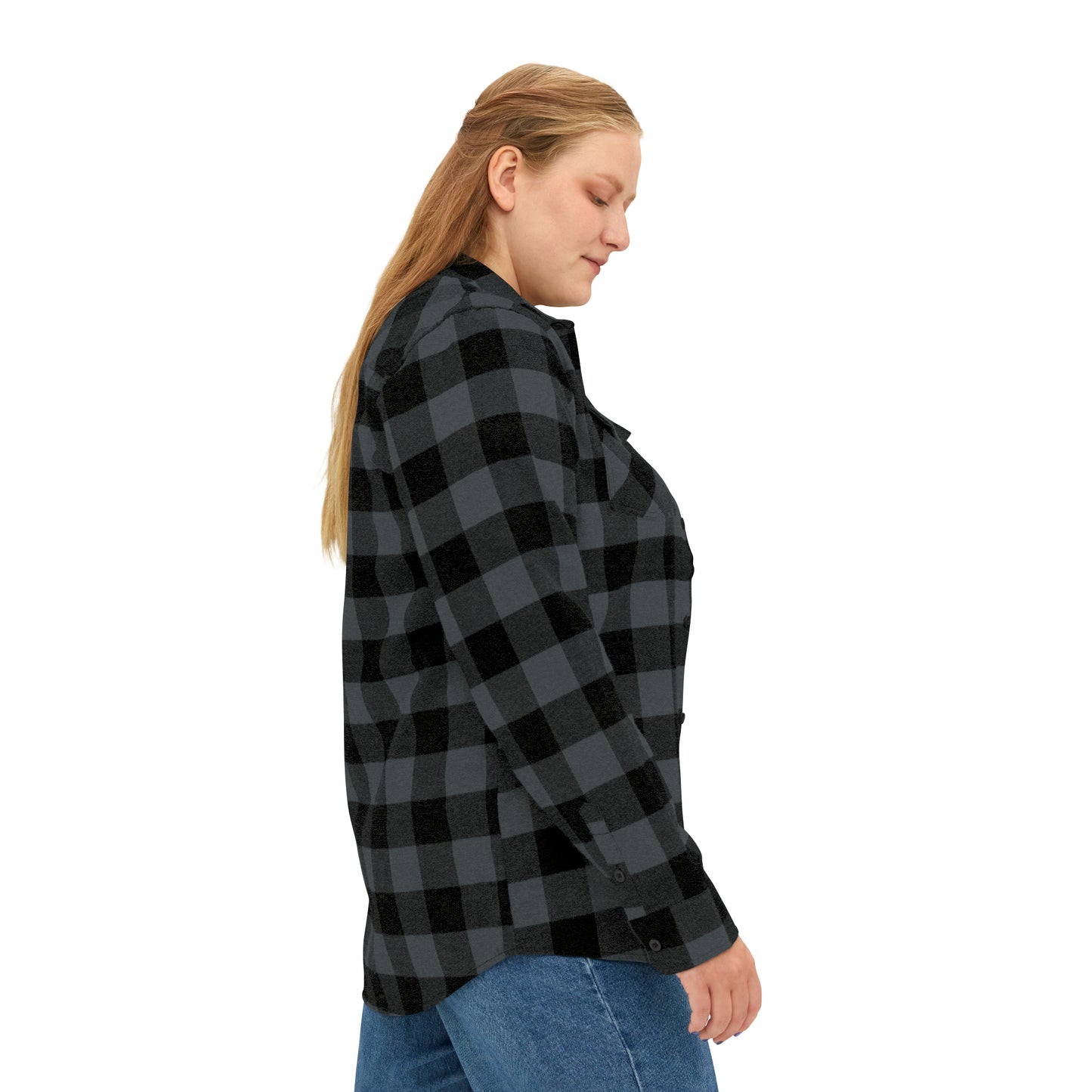 URHER Unisex Flannel Shirt - Long-sleeve