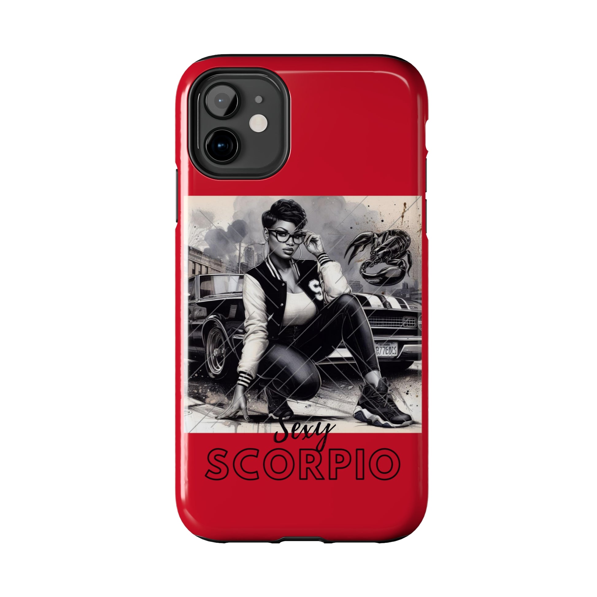 Scorpio Red Tough Phone Cases - Phone Case