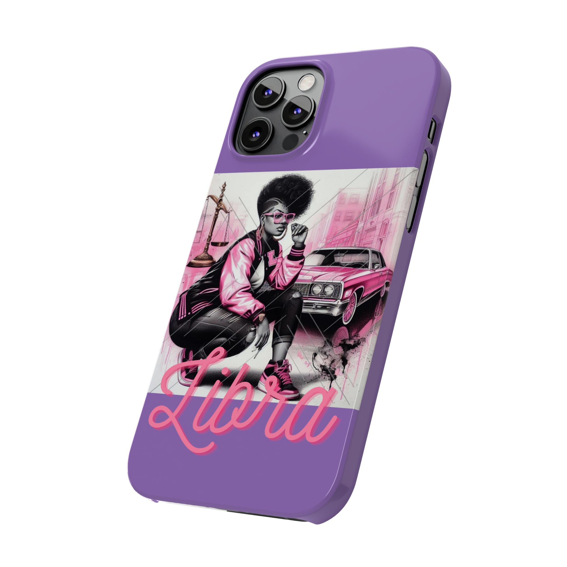 Libria Purple Phone Cases - Phone Case