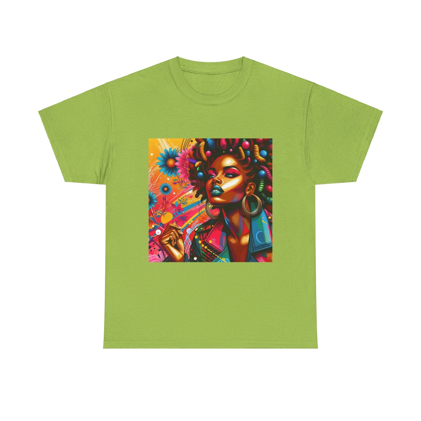 Vibrant Girl Unisex Heavy Cotton Tee