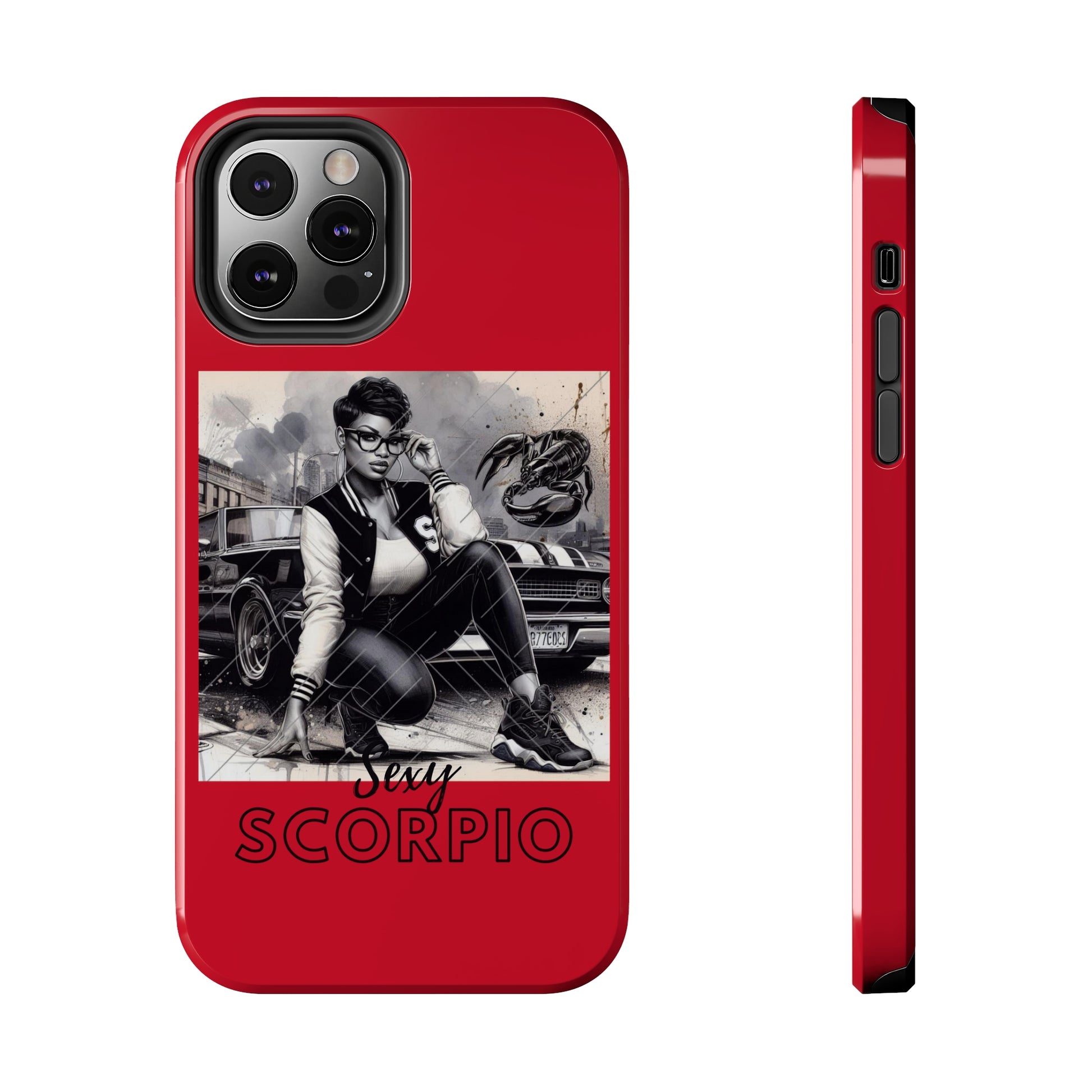 Scorpio Red Tough Phone Cases - Phone Case