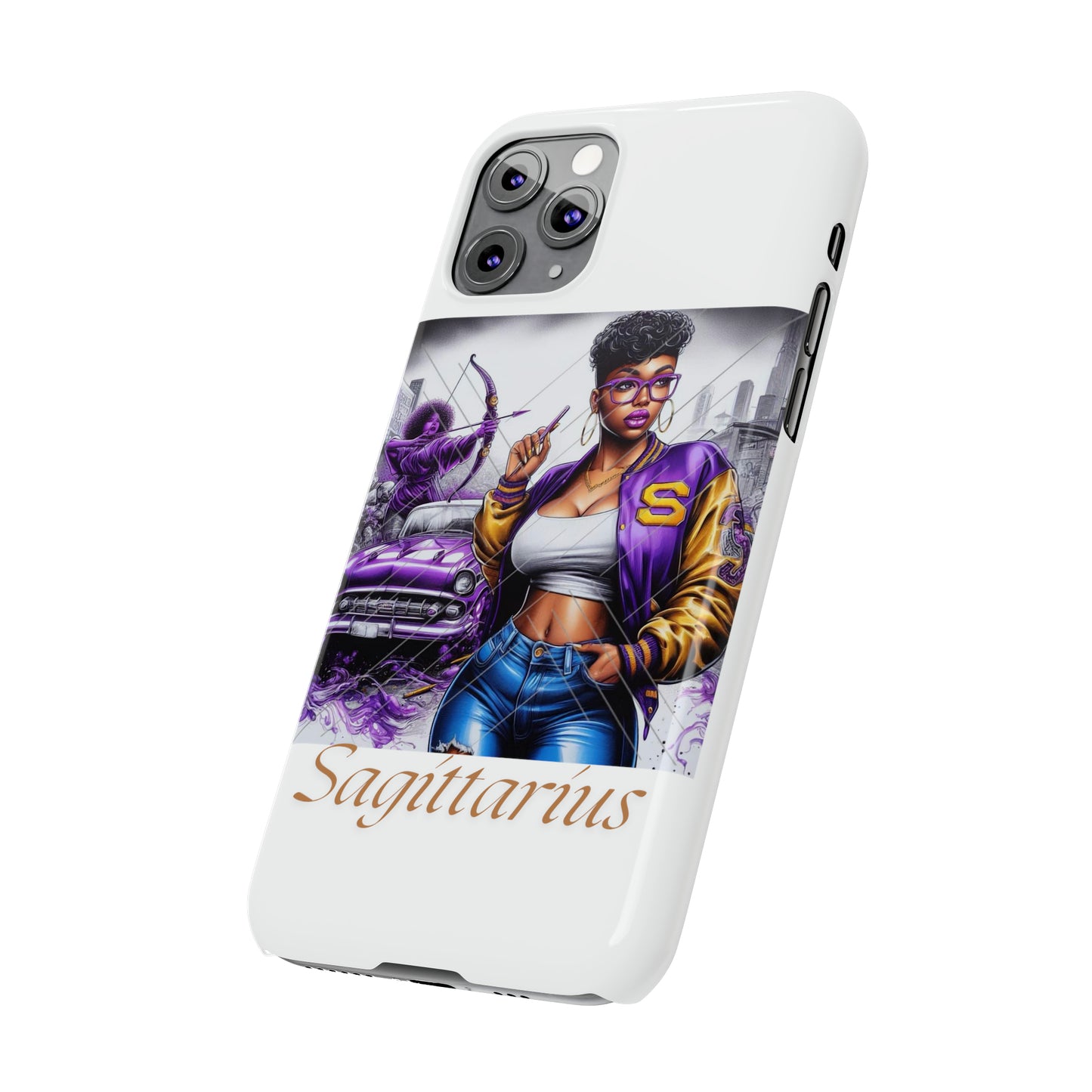 Sagittarius Slim Phone Cases - Phone Case