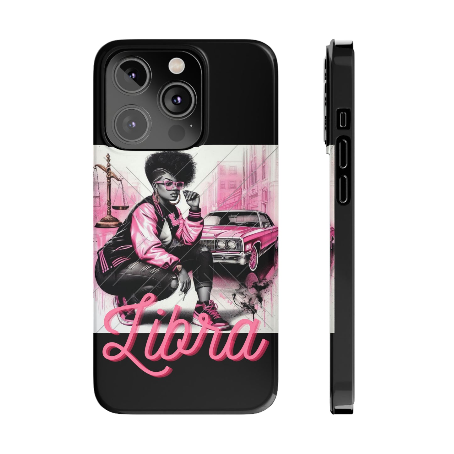 Libria Blk Phone Cases - iPhone 14 Pro - Phone Case