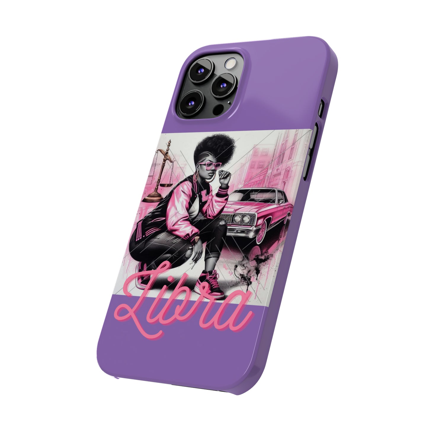 Libria Purple Phone Cases - Phone Case