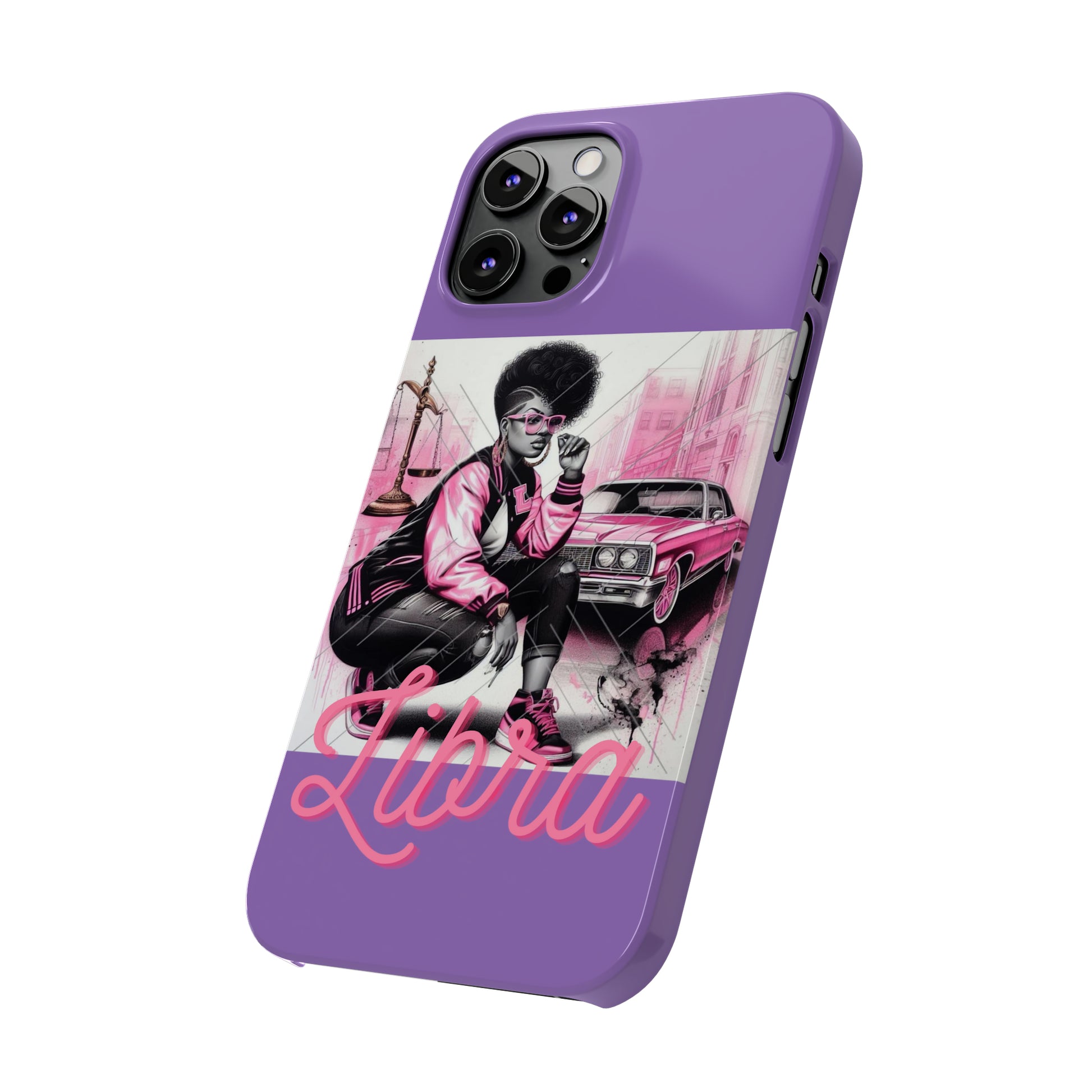 Libria Purple Phone Cases - Phone Case