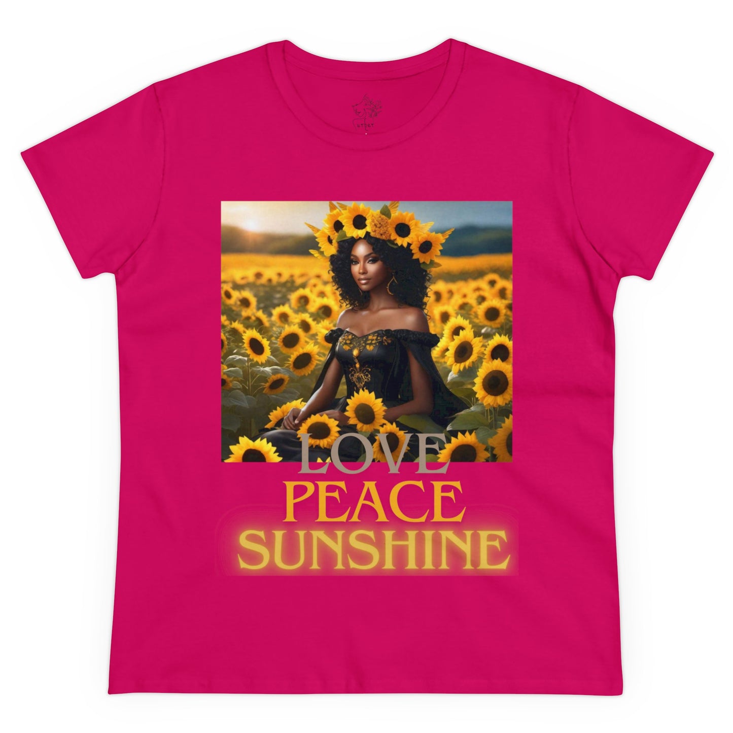 Sunshine Midweight Cotton Tee - Heliconia / S - T-Shirt