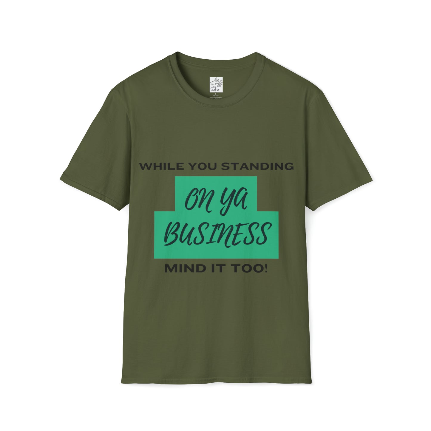 Mind a business Tee green - Military Green / S - T-Shirt