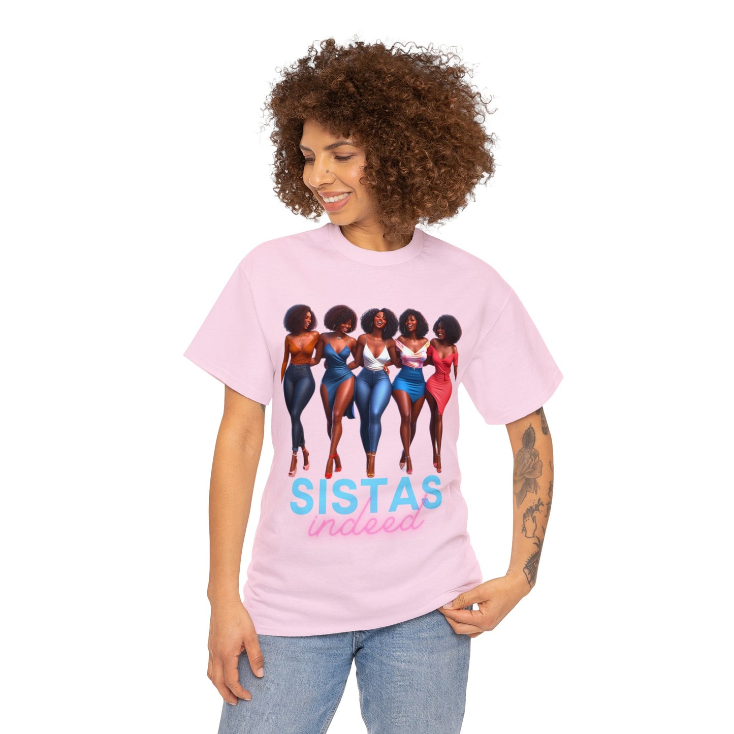 Sistas Indeed Unisex Heavy Cotton Tee - T-Shirt