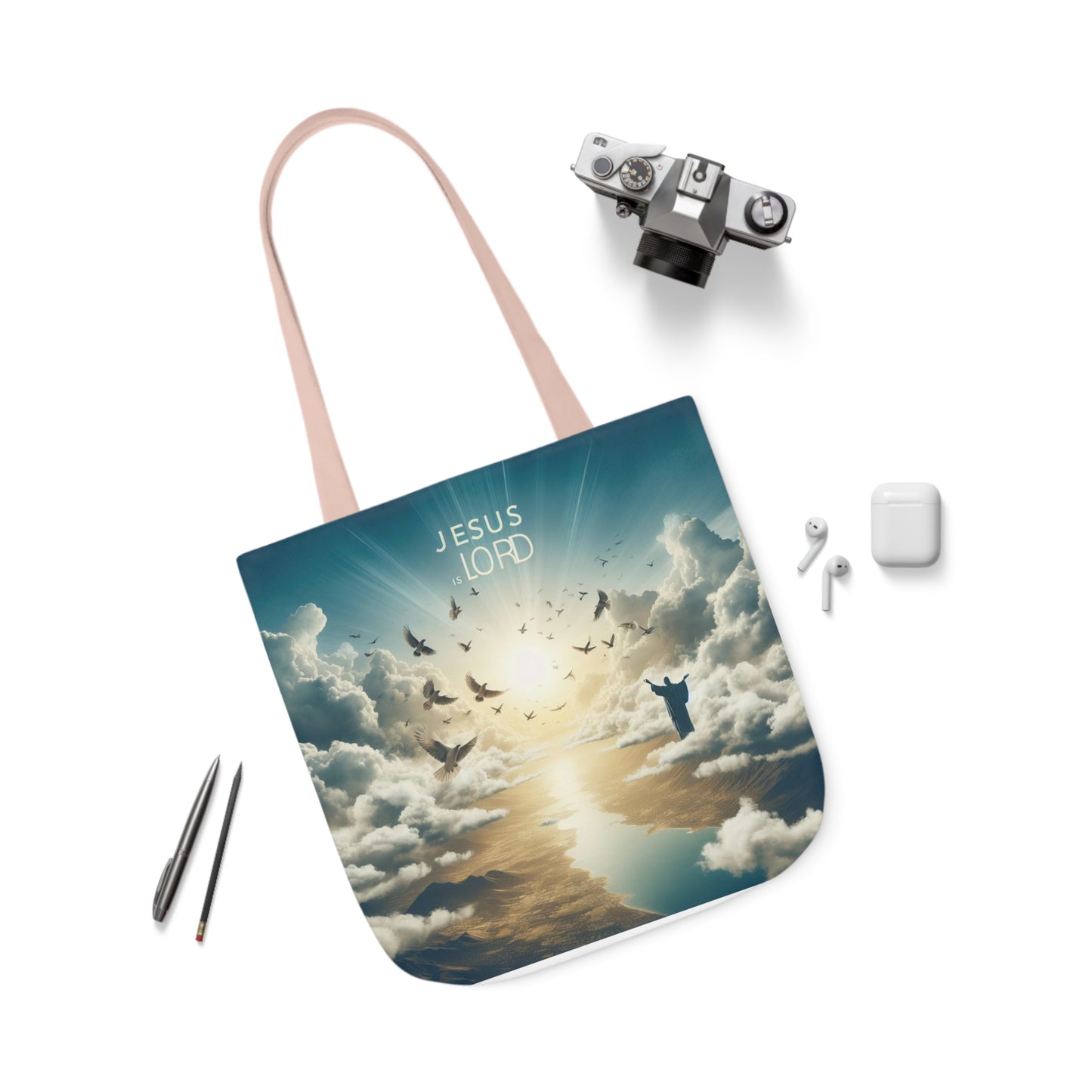 Jesus is Lord Canvas Tote Bag - Accessories