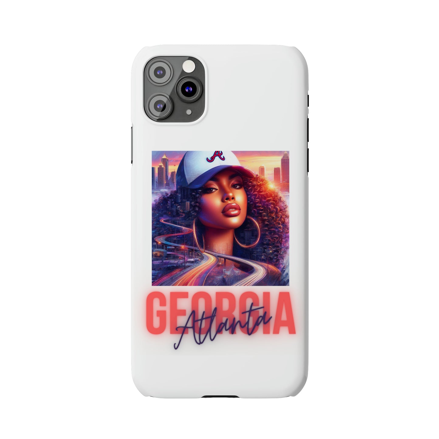 Atlanta GA Slim Phone Cases - Phone Case