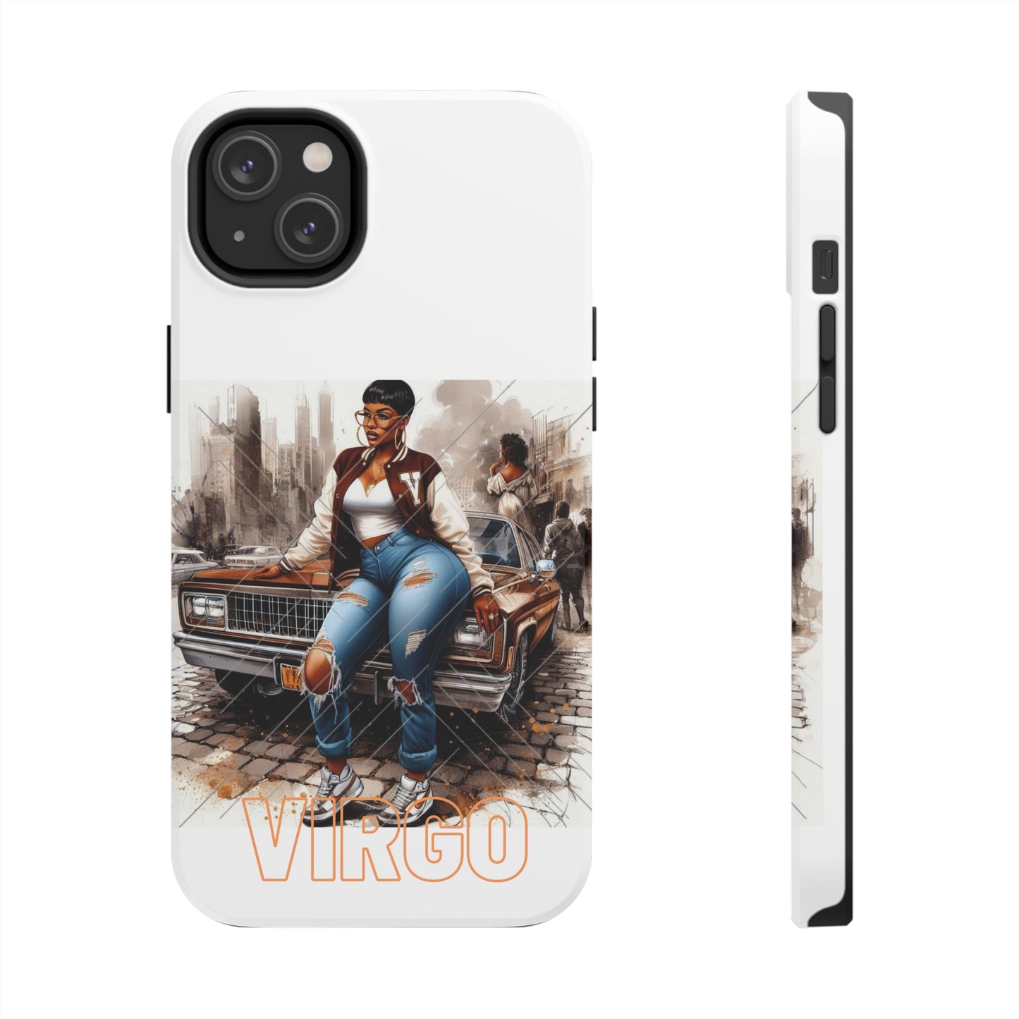 Virgo White Tough Phone Cases - iPhone 14 Plus - Phone Case